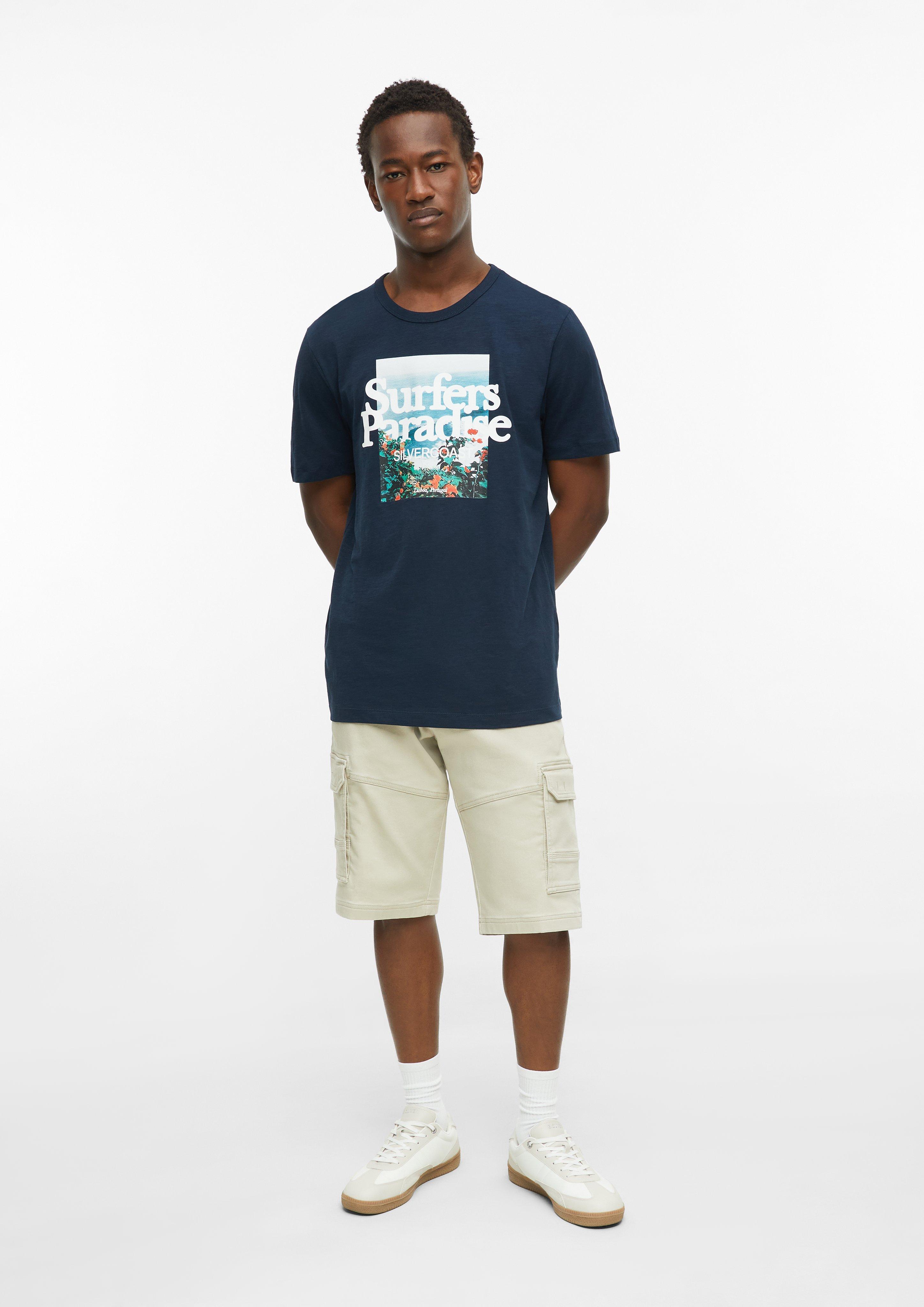 Hommes T-shirt en bleu de s.Oliver