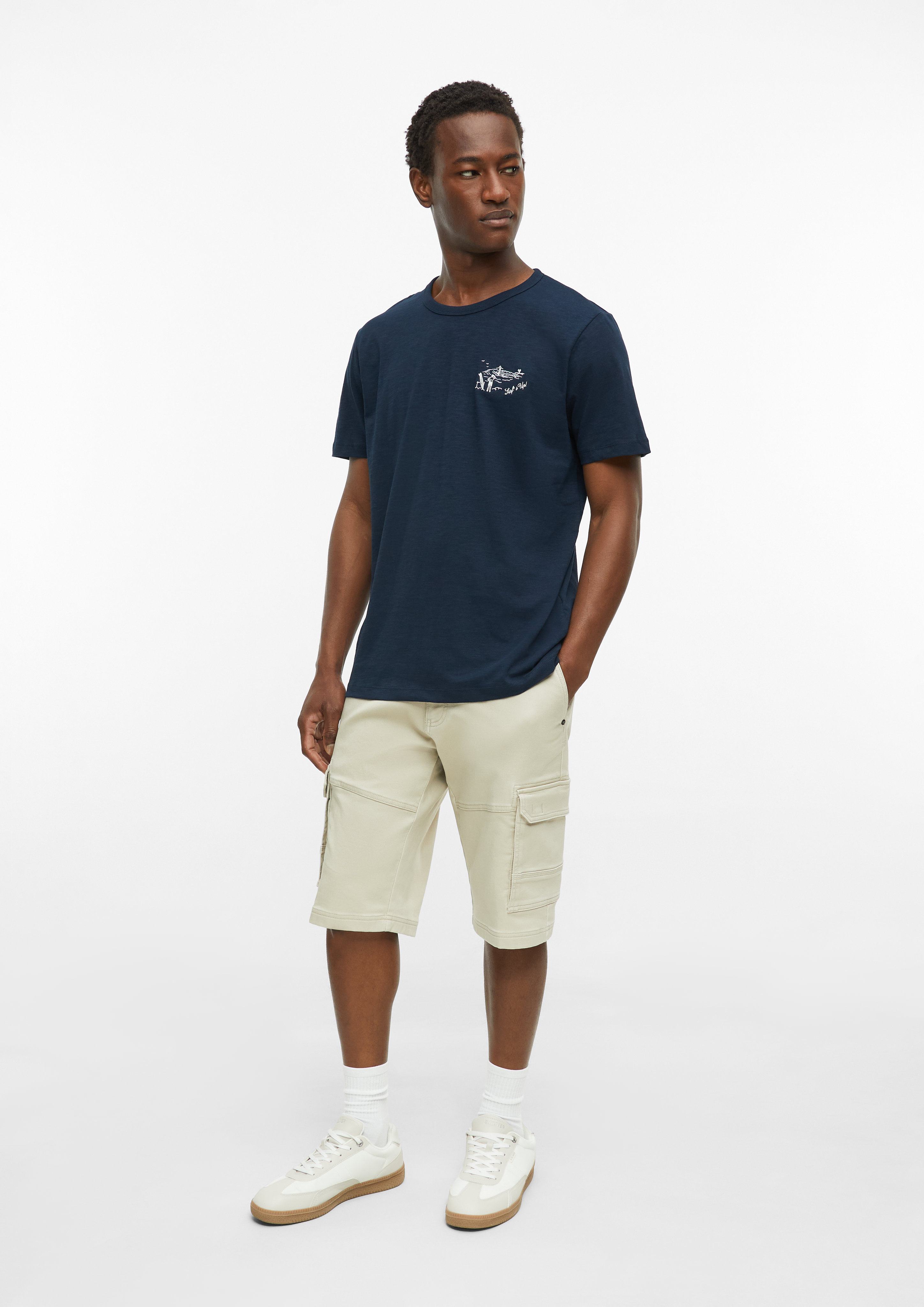 Herren T-Shirt in blau von s.Oliver