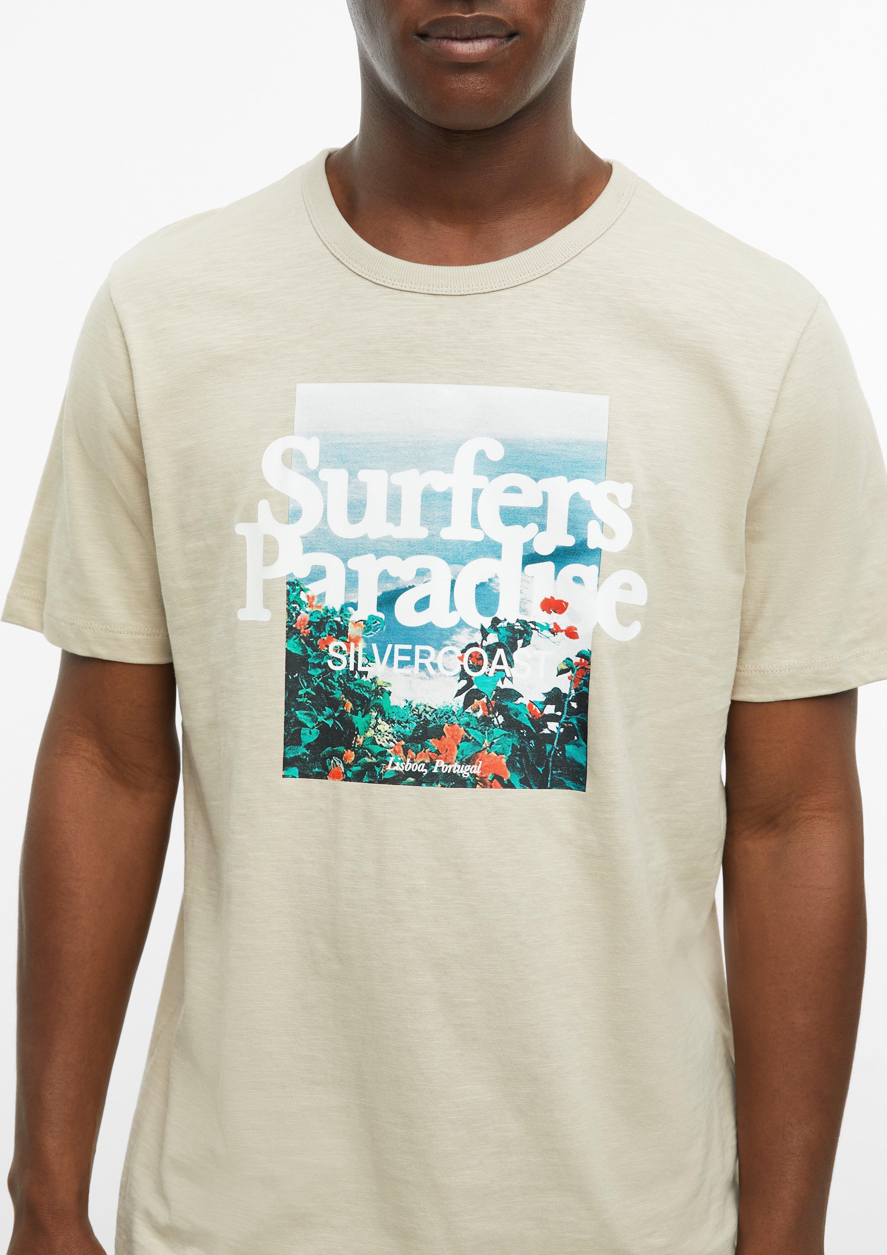 Herren T-Shirt in beige von s.Oliver