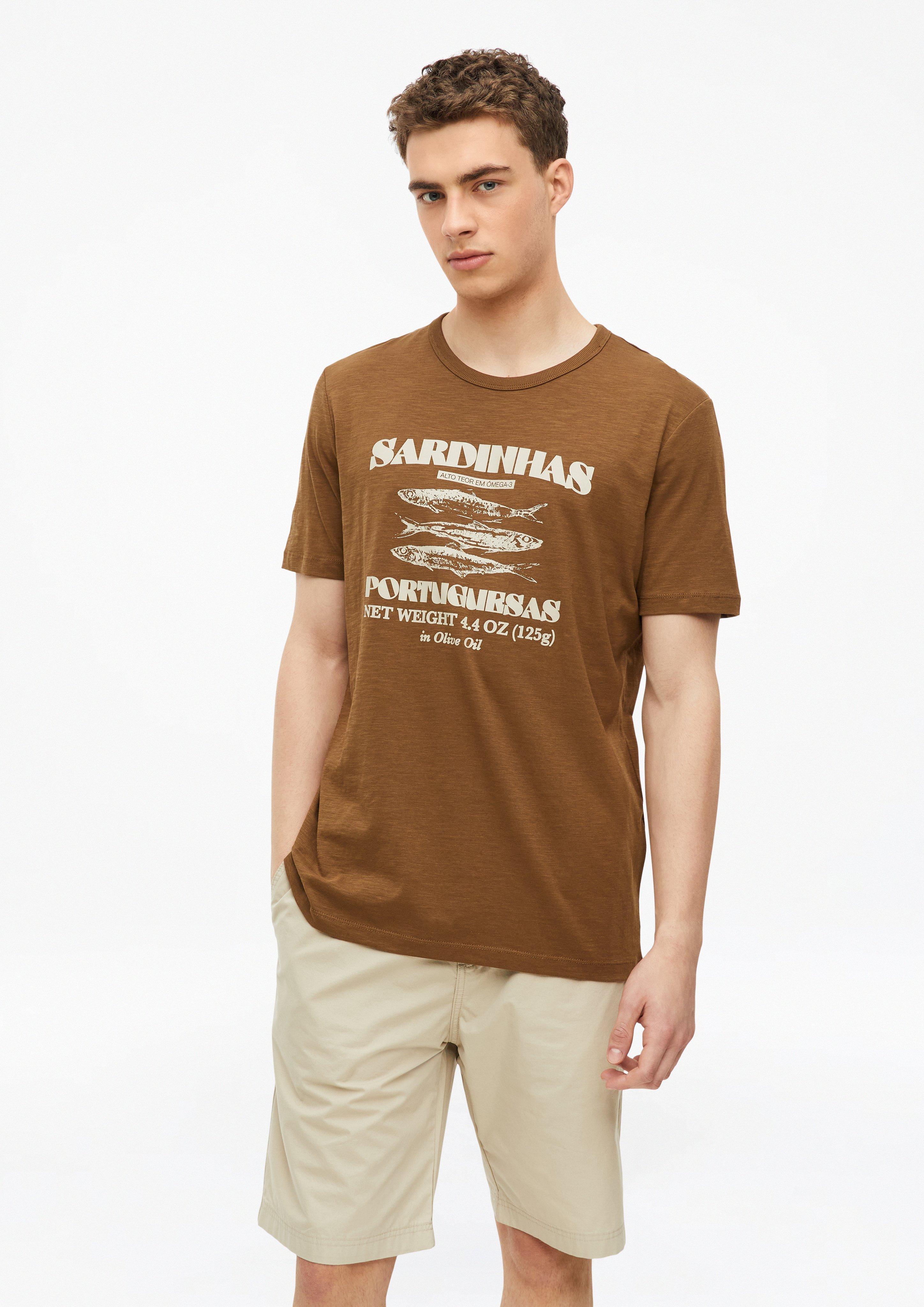 Herren T-Shirt in braun von s.Oliver