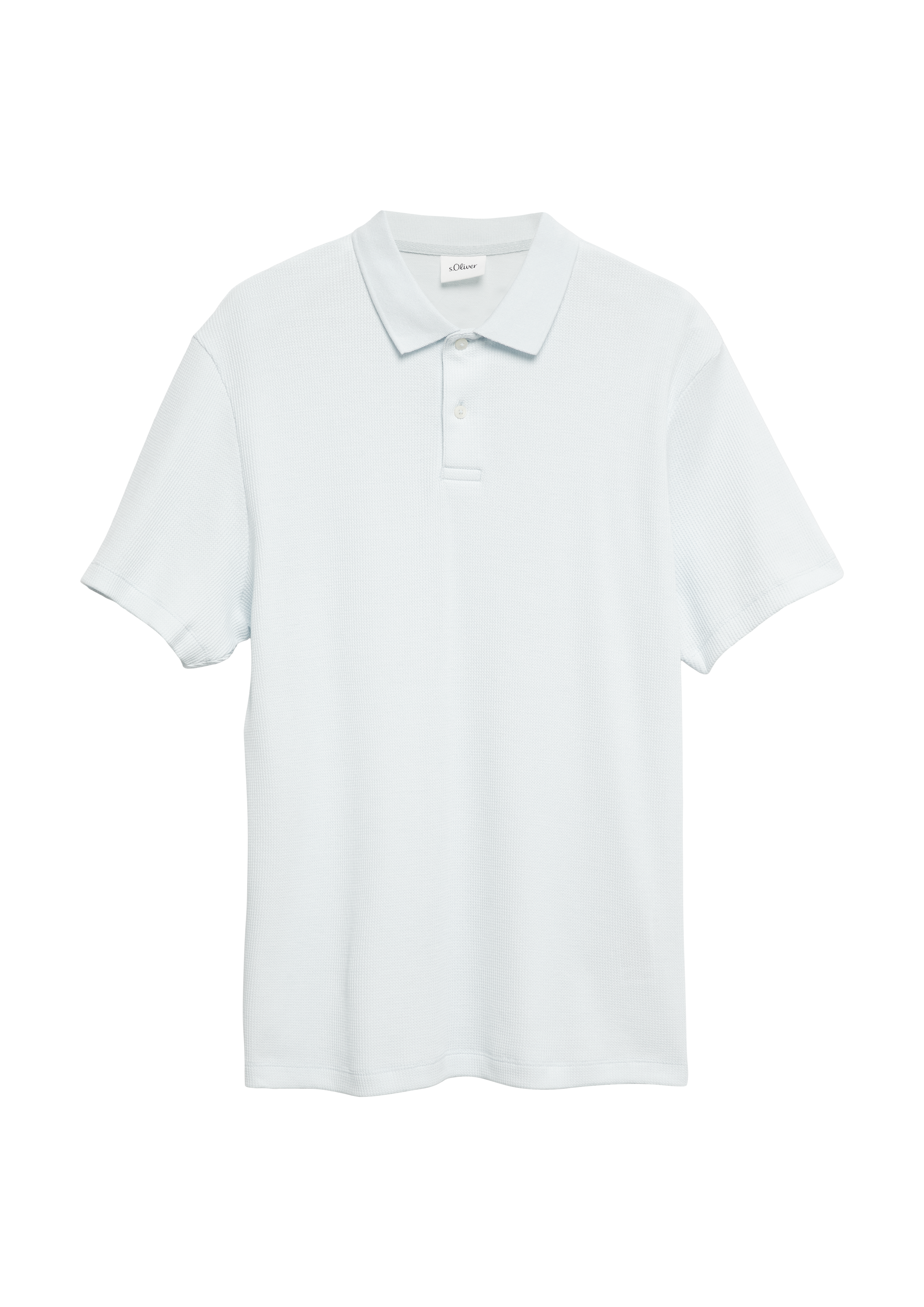 Wafel piqué polo