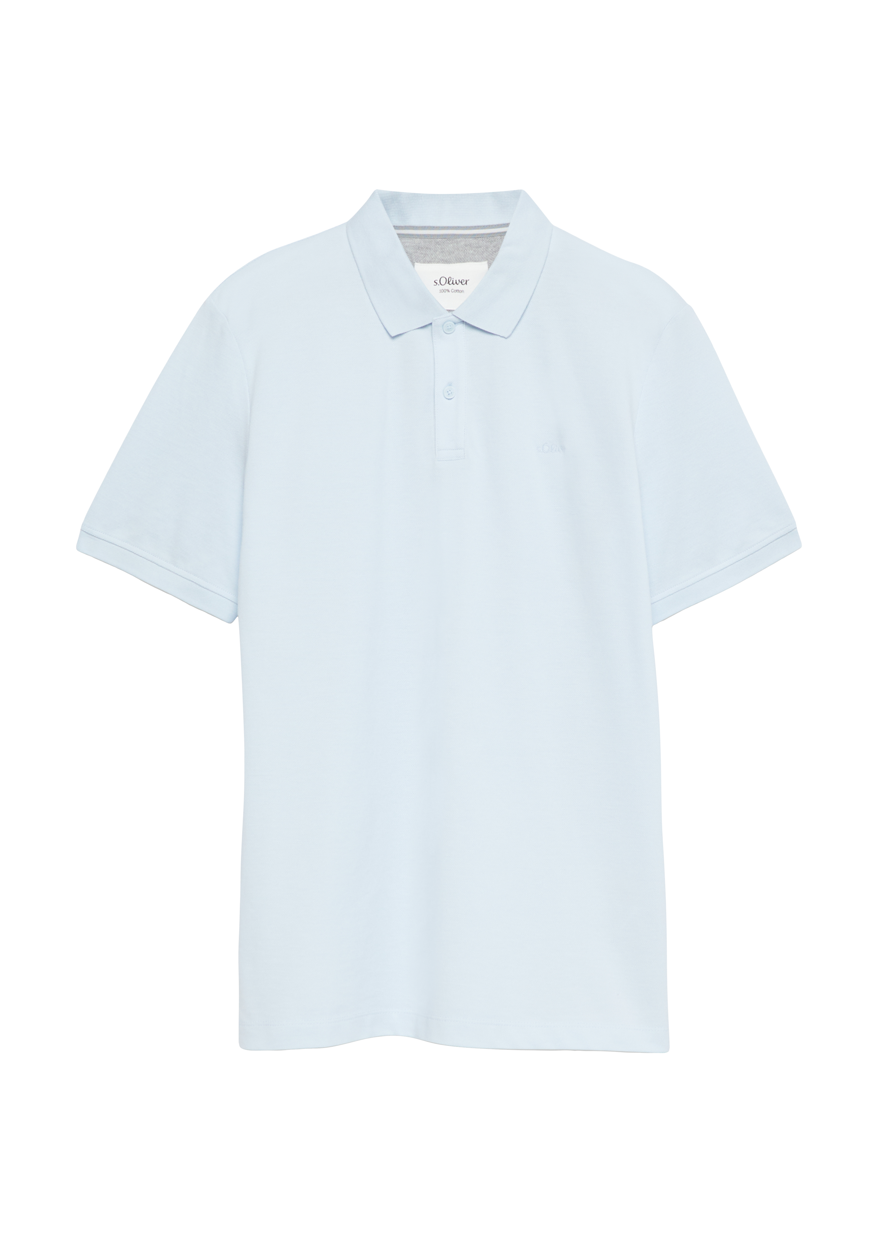 Katoenen piqué polo
