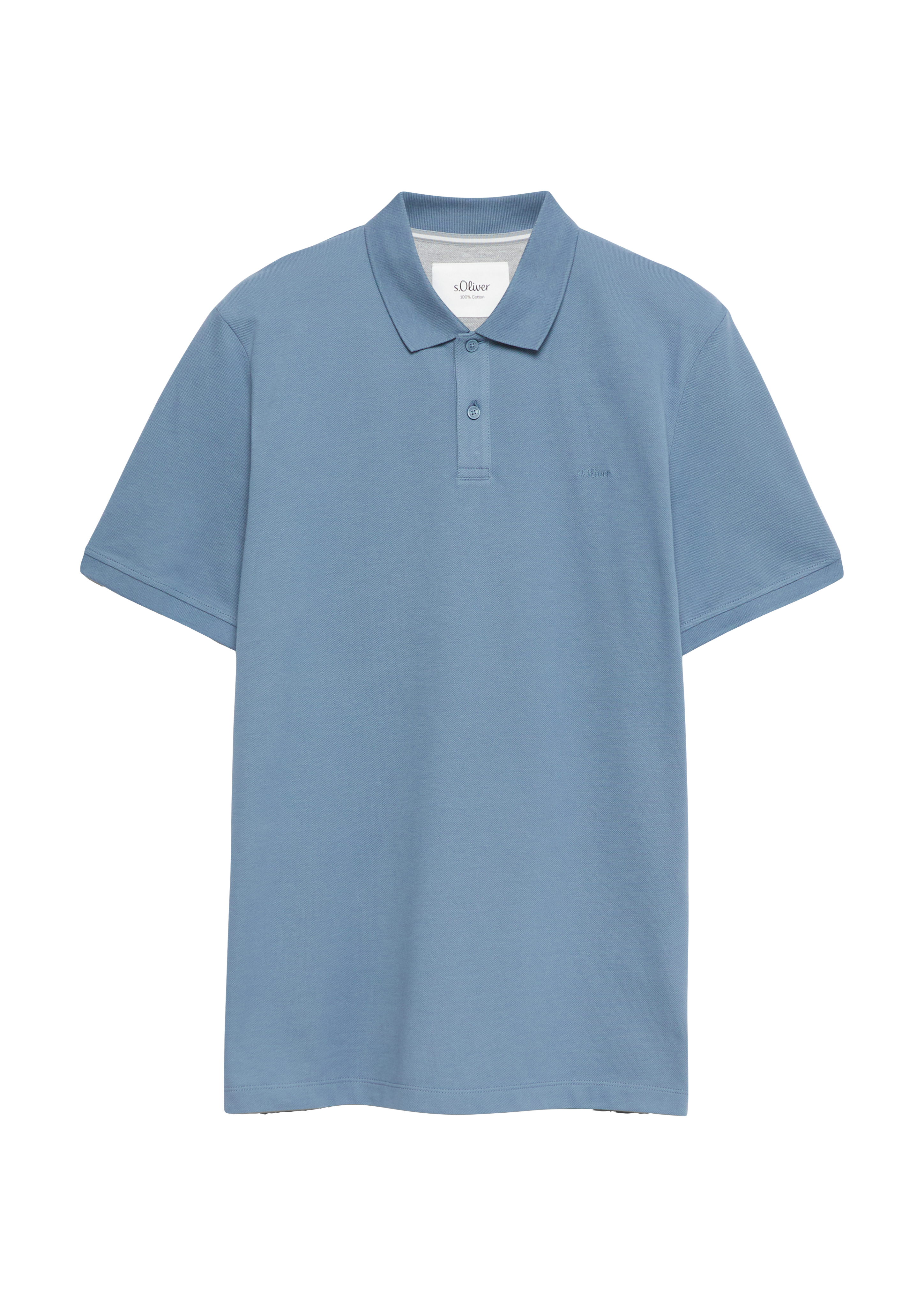 Katoenen piqué polo