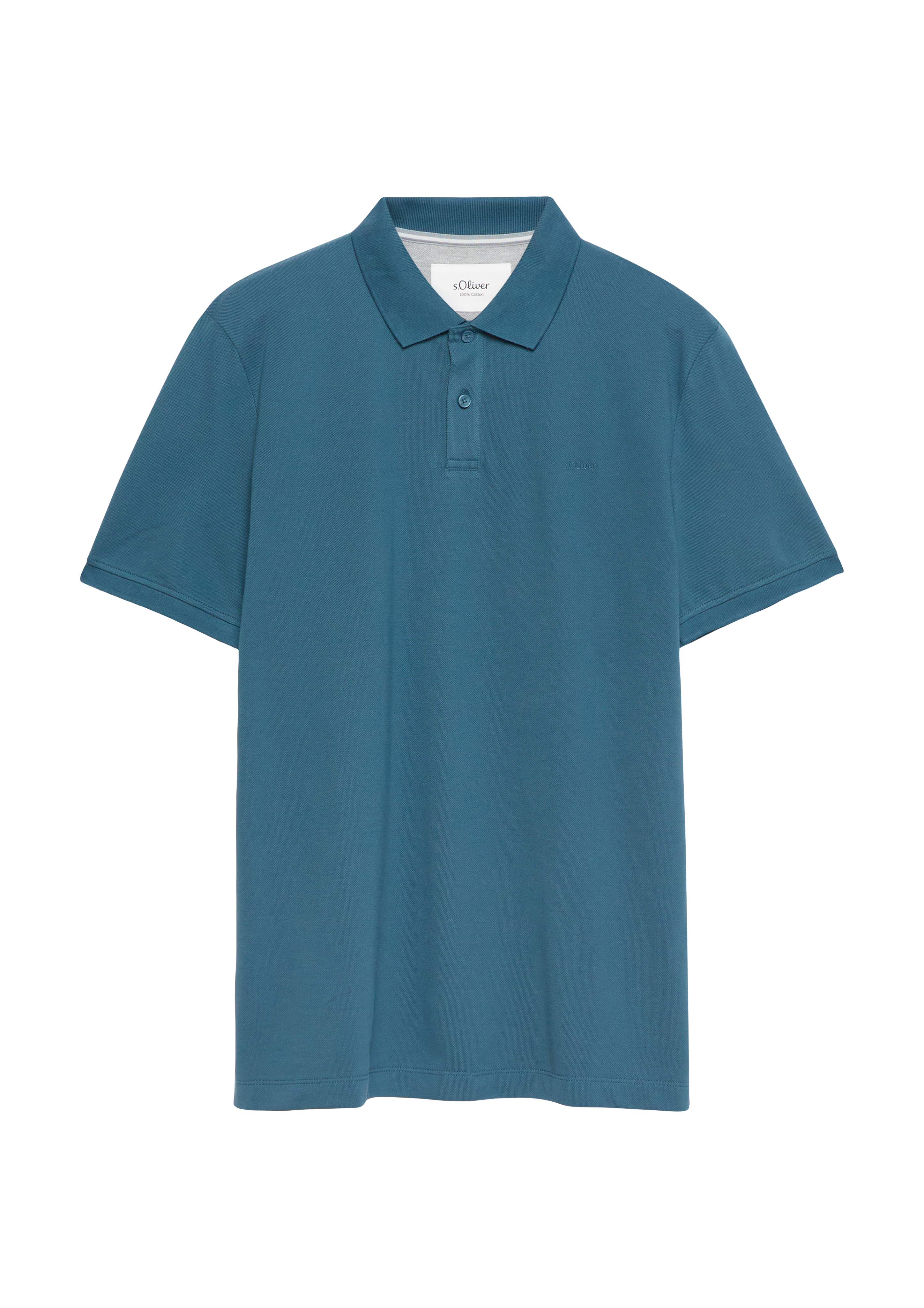 Katoenen piqué polo