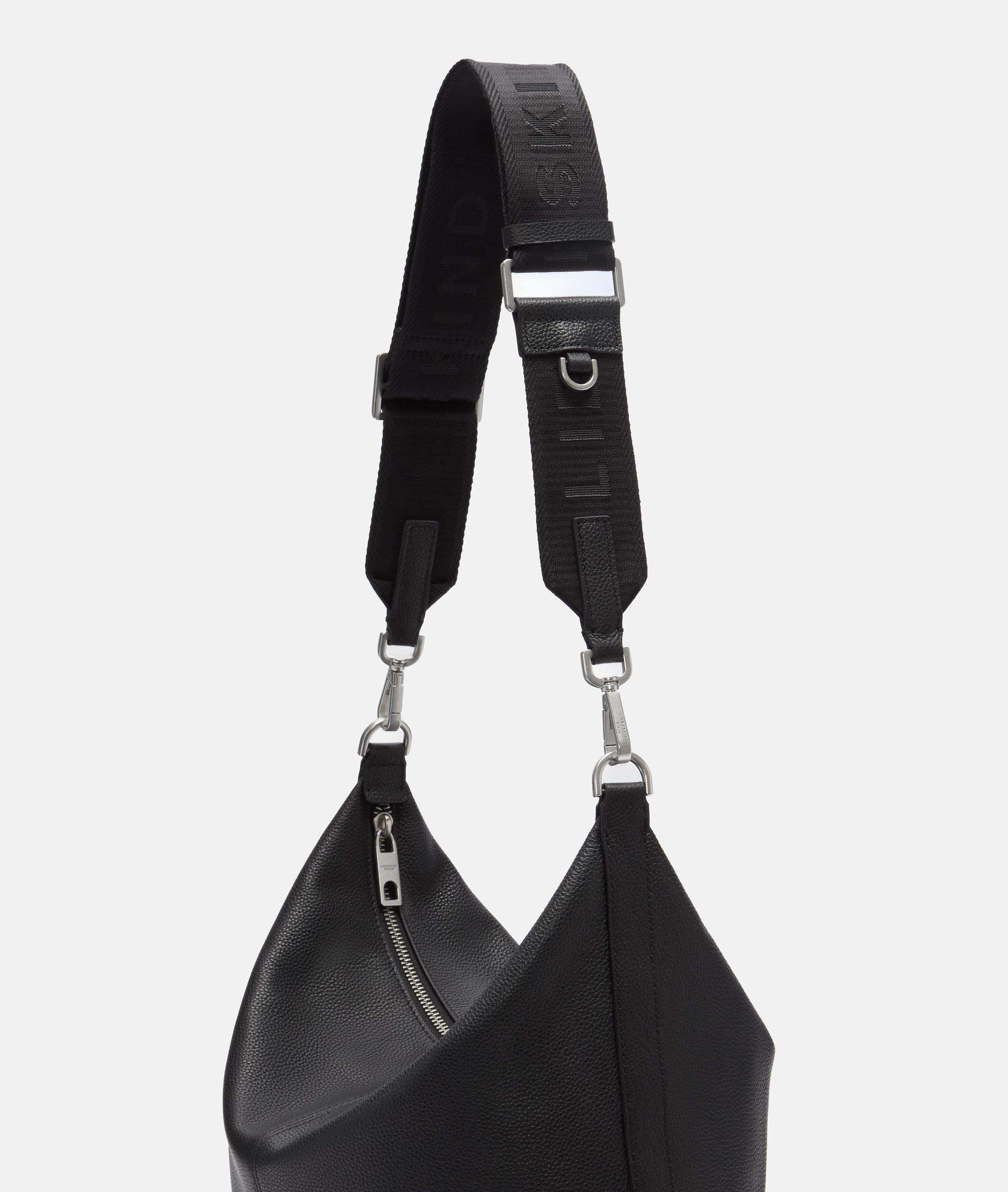 Paris Hobo M in schwarz, olive, blau & braun