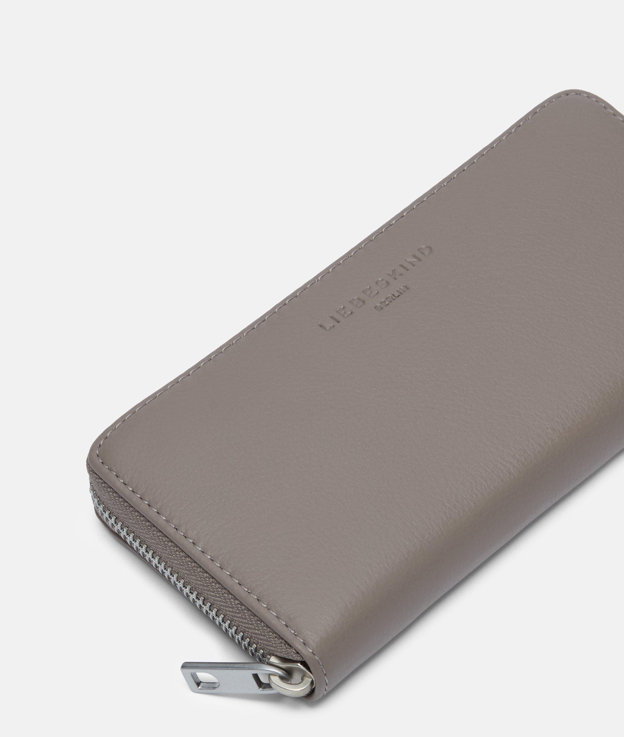 Sally Geldbörse L in braun, olive, blau & schwarz