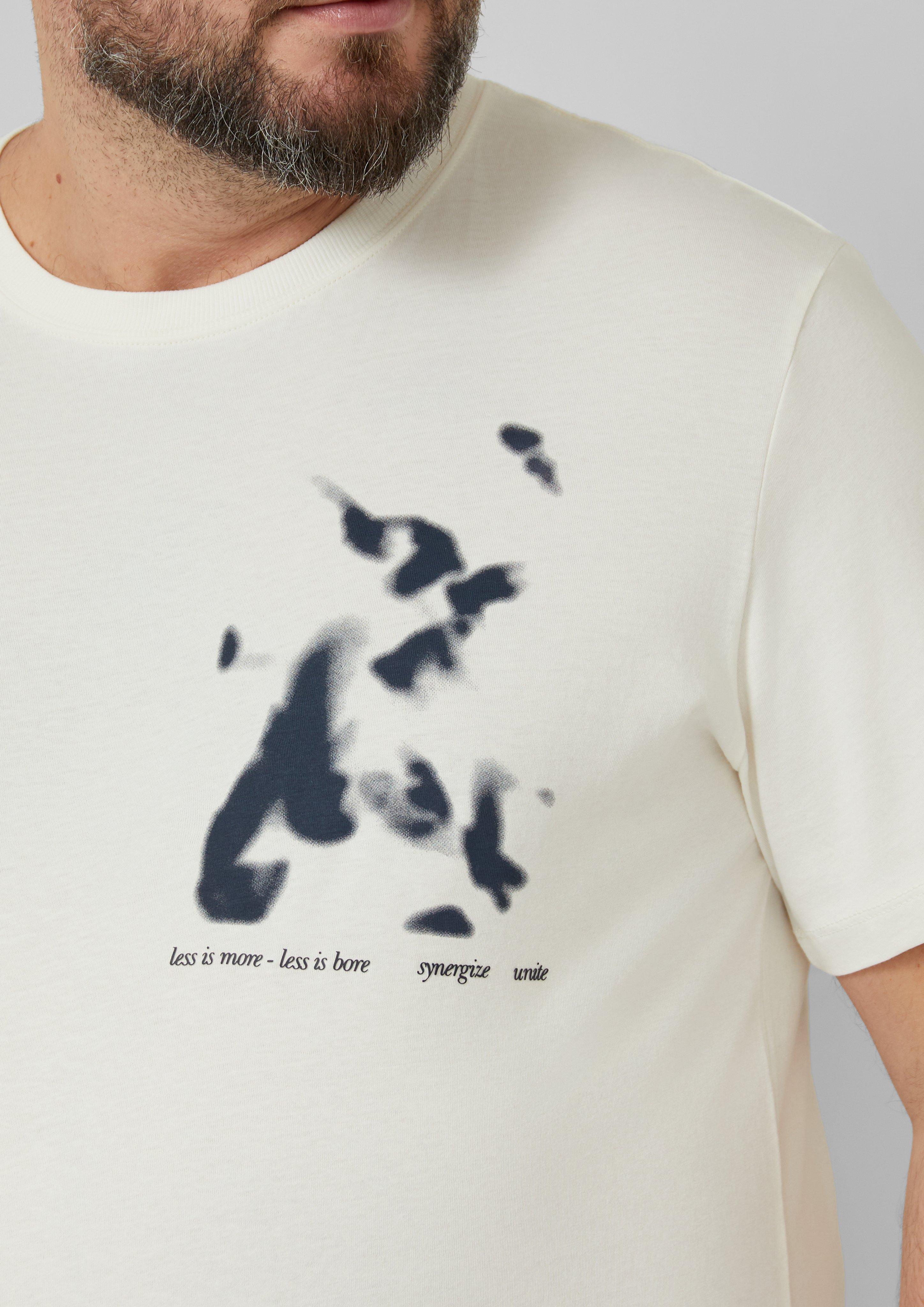 T-Shirt mit Artwork-Print