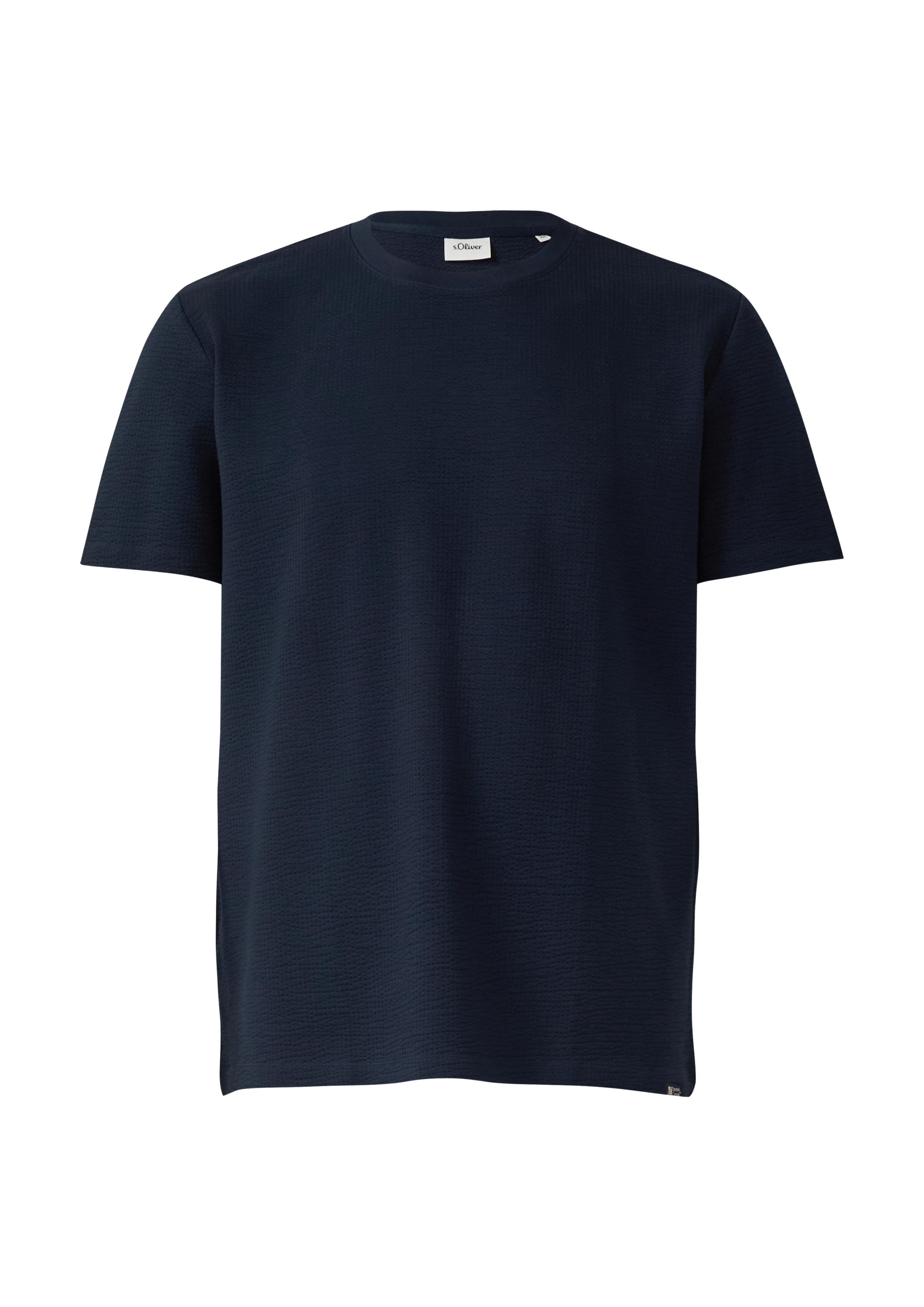 T-shirt met structuur