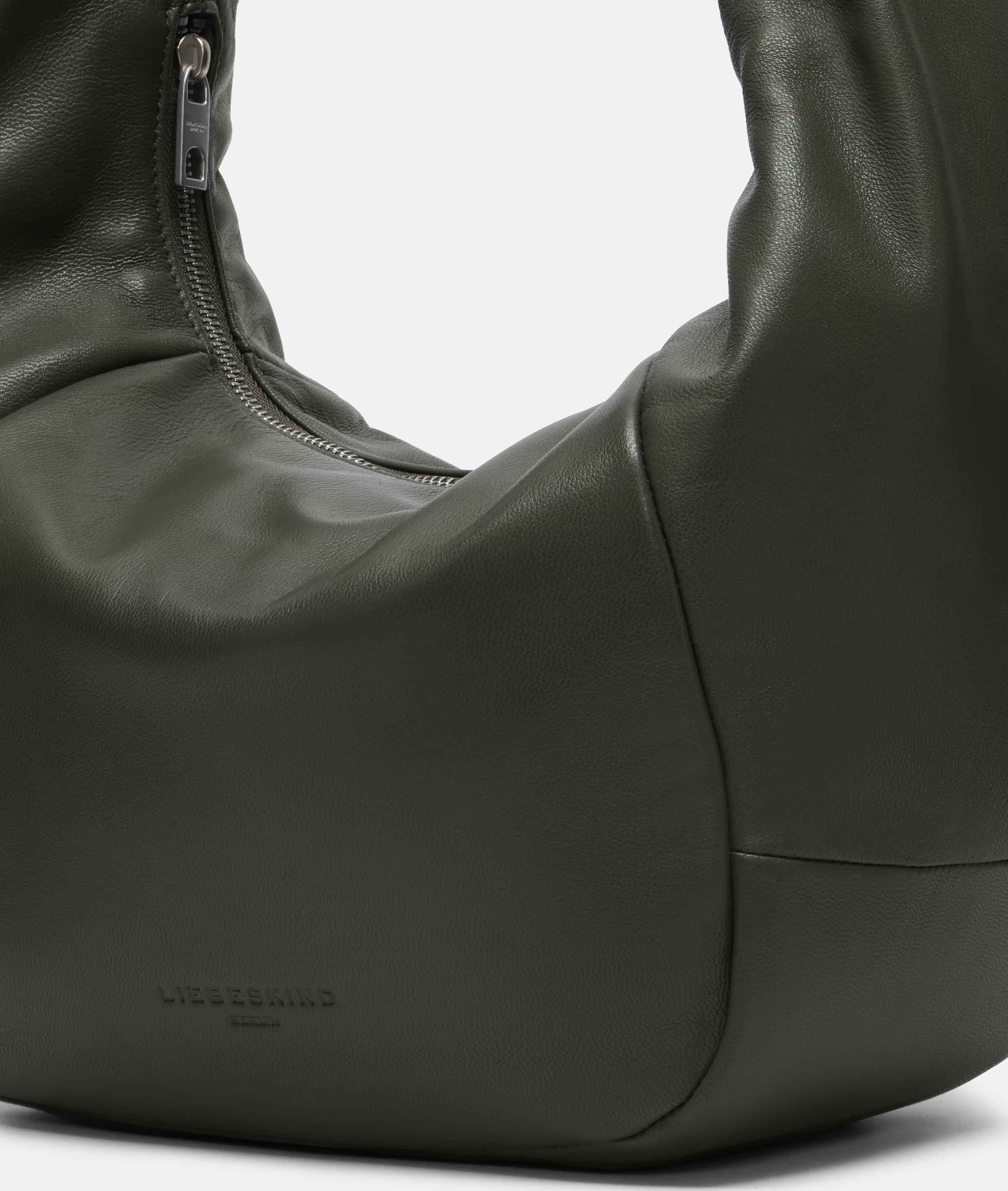 Farrah Hobo M in olive, braun, blau & schwarz