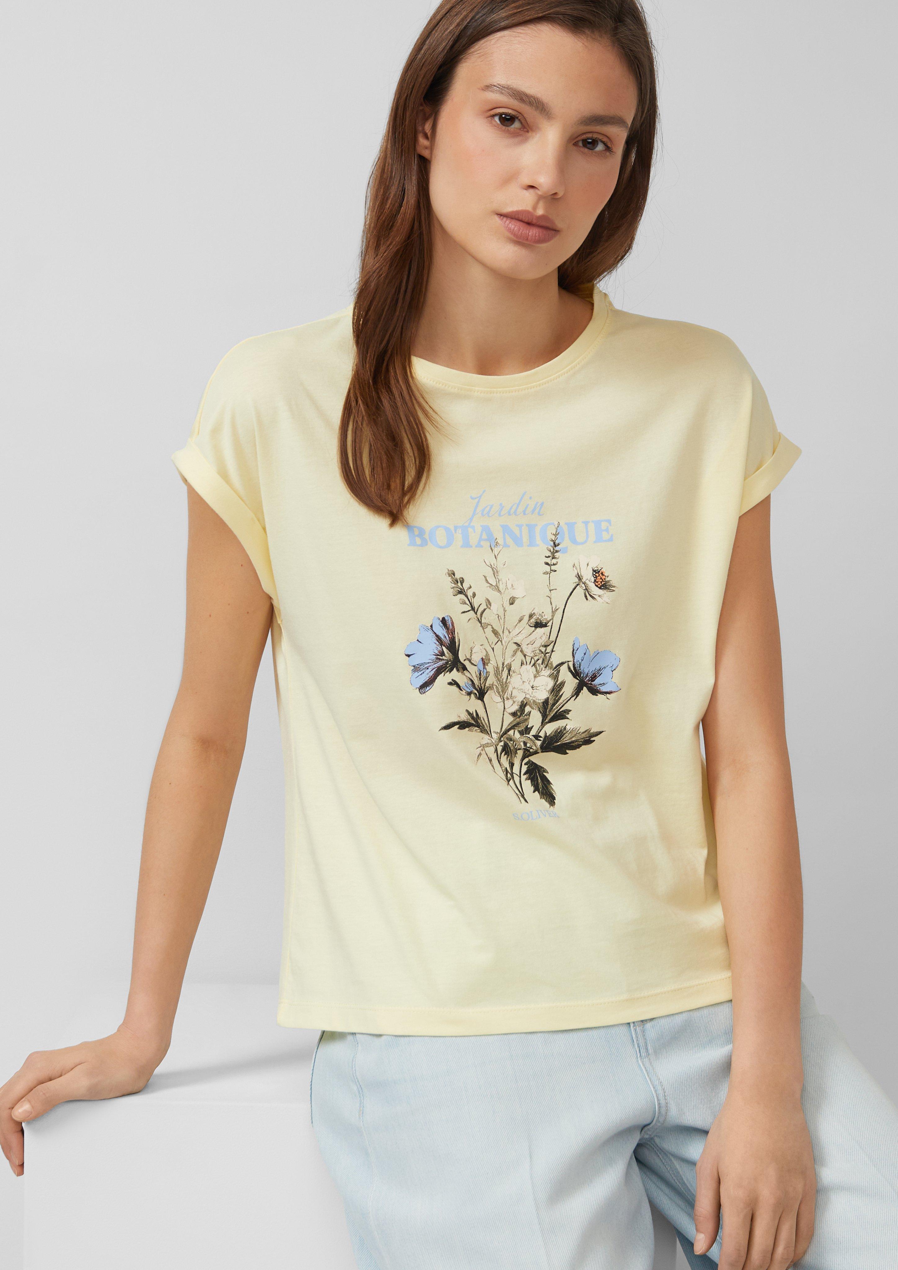 Thumbnail - T-Shirt mit Frontprint im Relaxed Fit