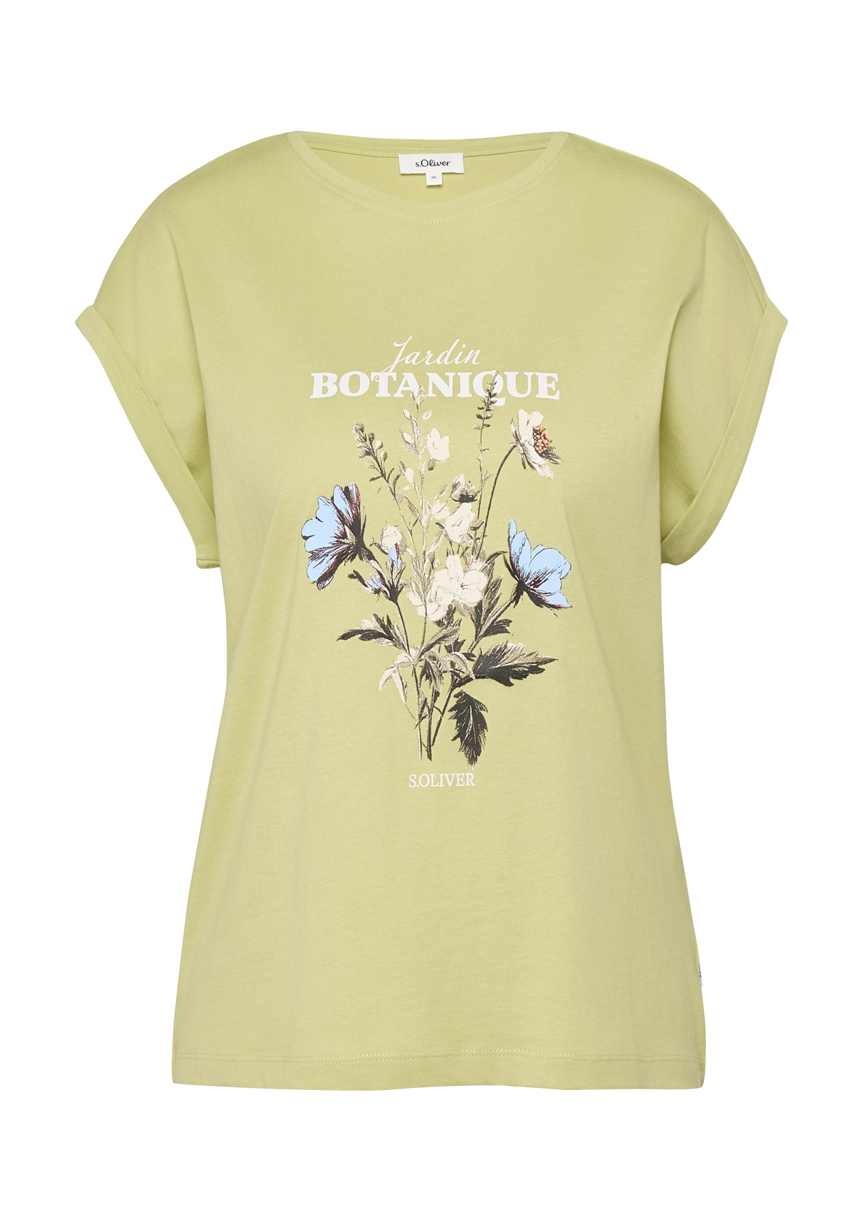 s.Oliver T-Shirt Mit Frontprint Im Relaxed Fit