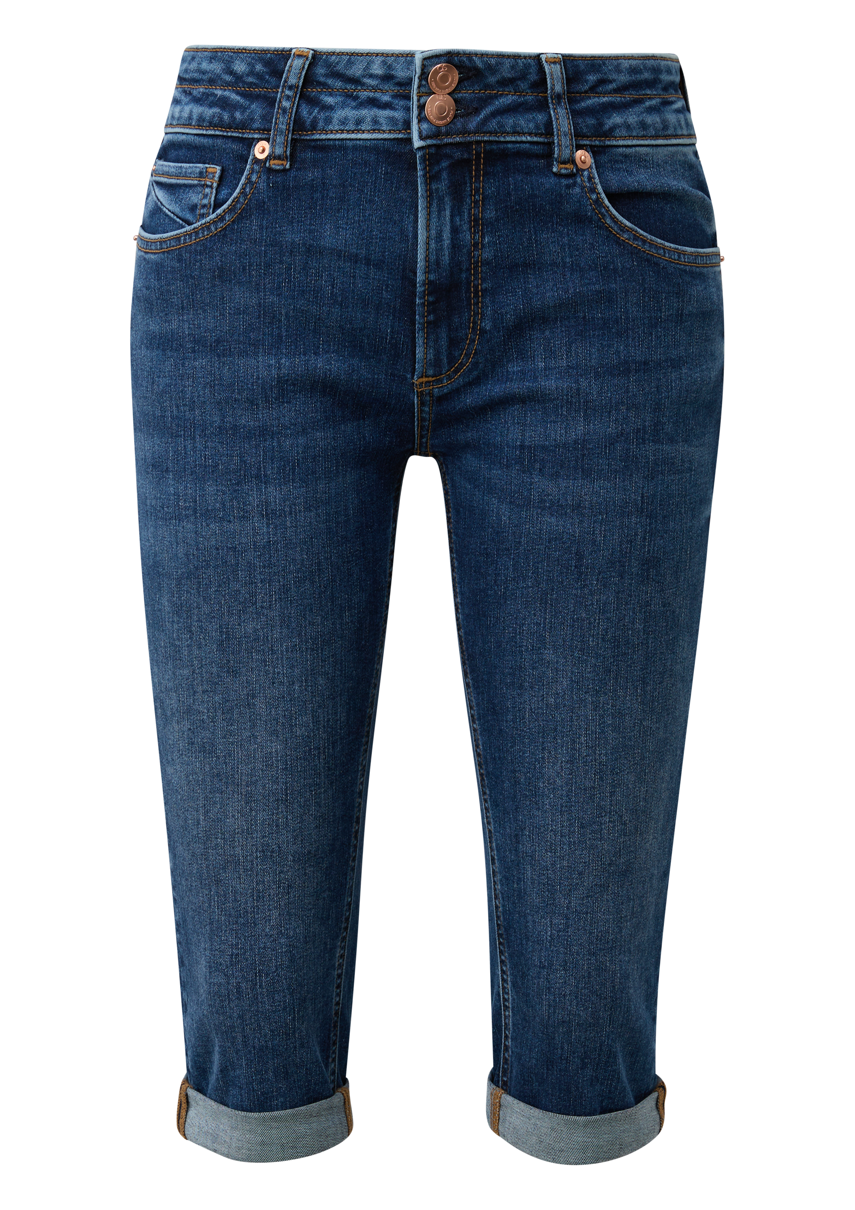 Capri-Jeans Catie / Mid Rise / Slim Fit