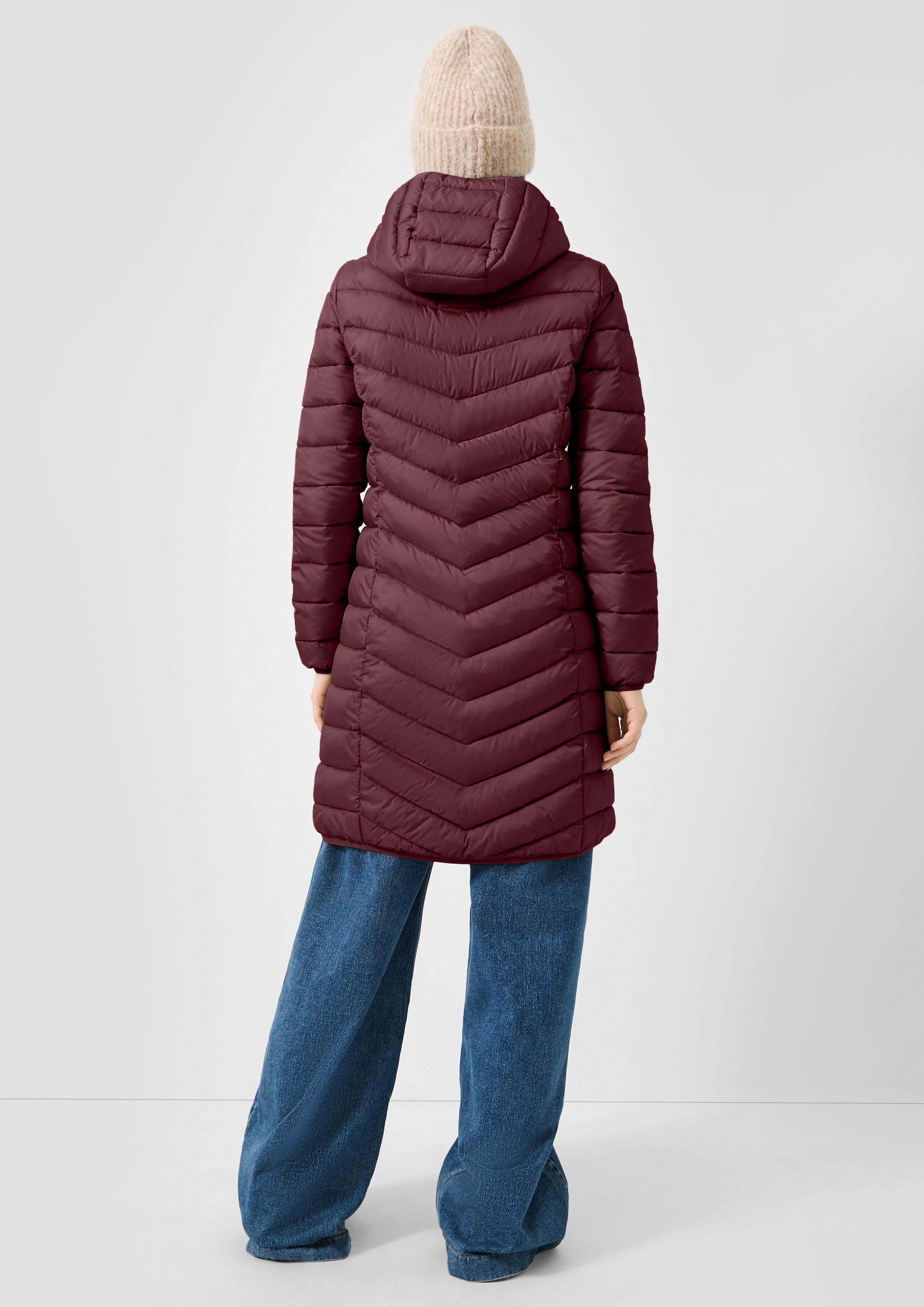 Femmes Manteau d'extérieur en rouge de QS
