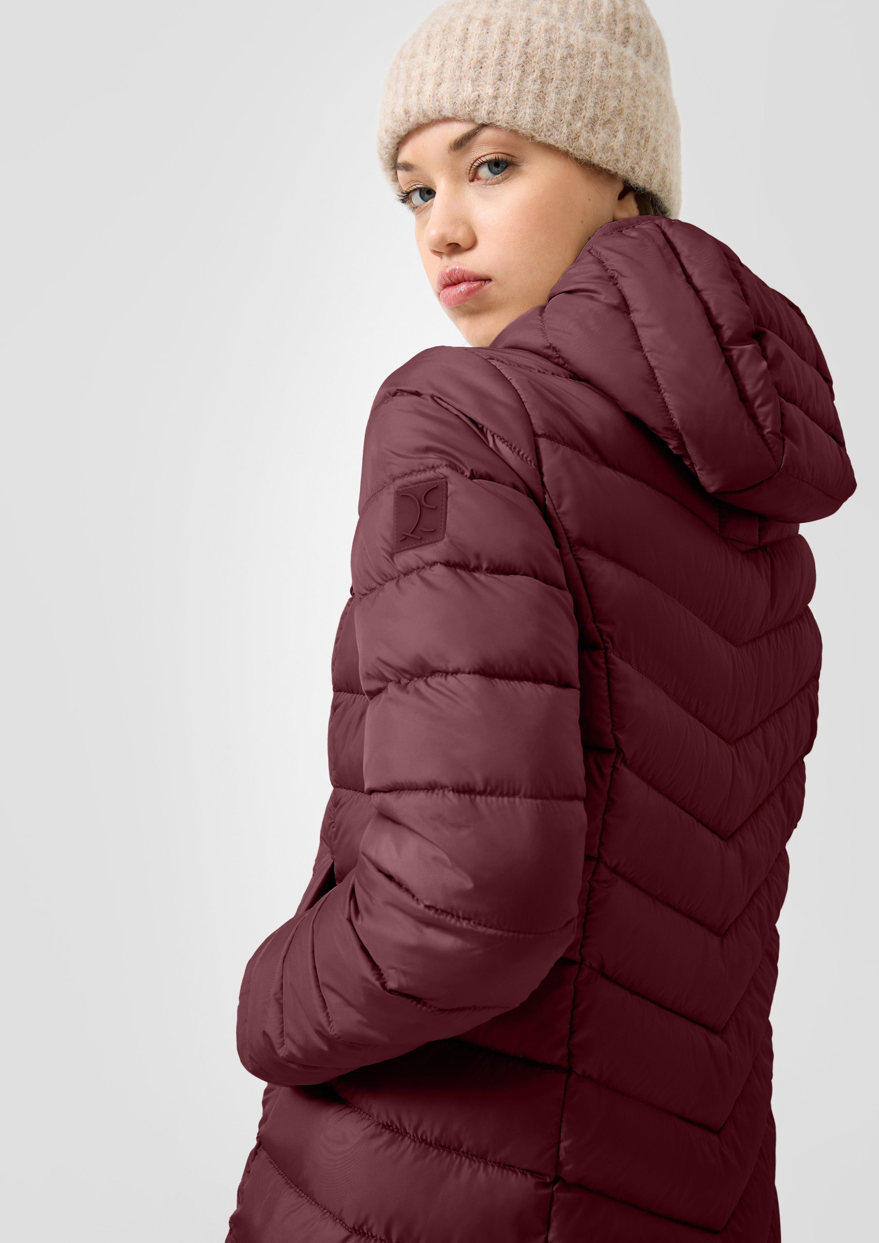Femmes Manteau d'extérieur en rouge de QS