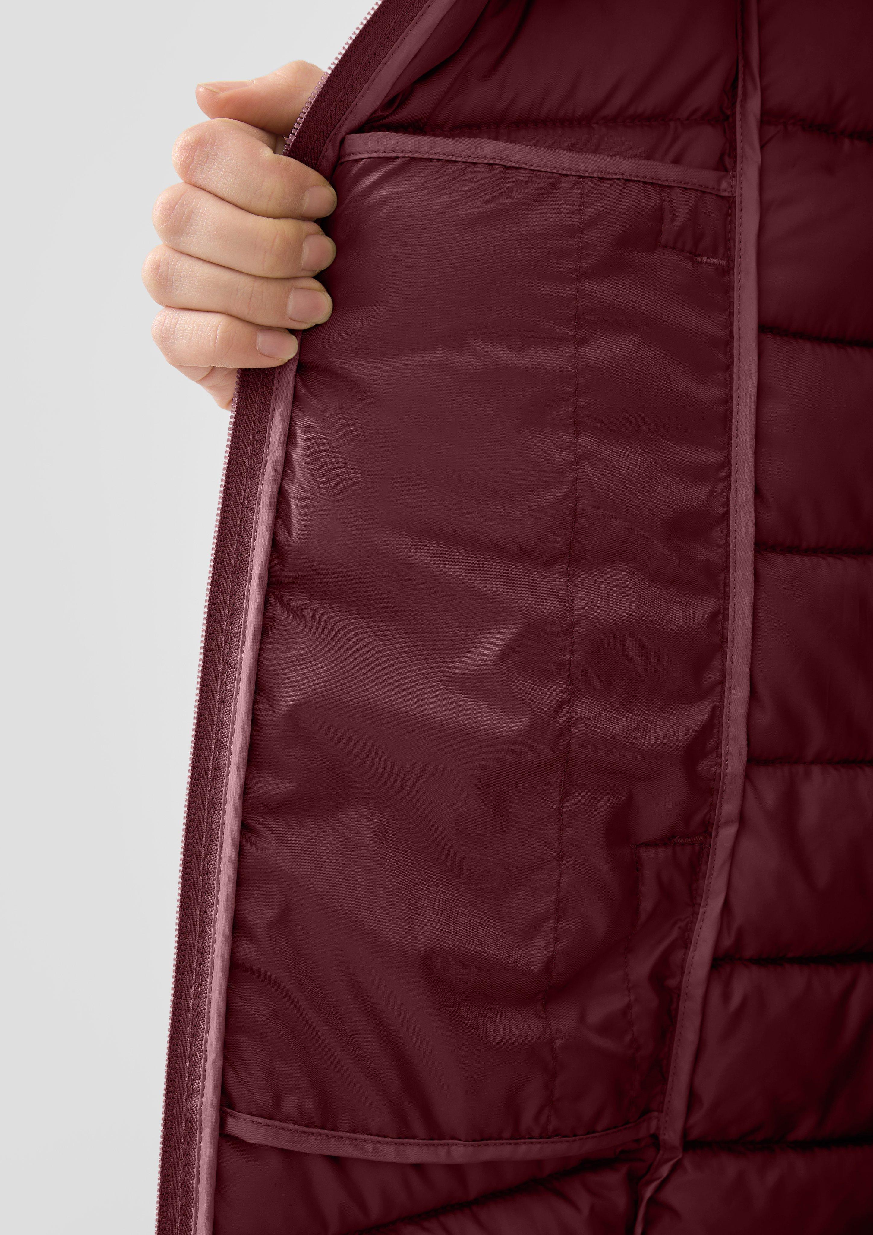 Femmes Manteau d'extérieur en rouge de QS