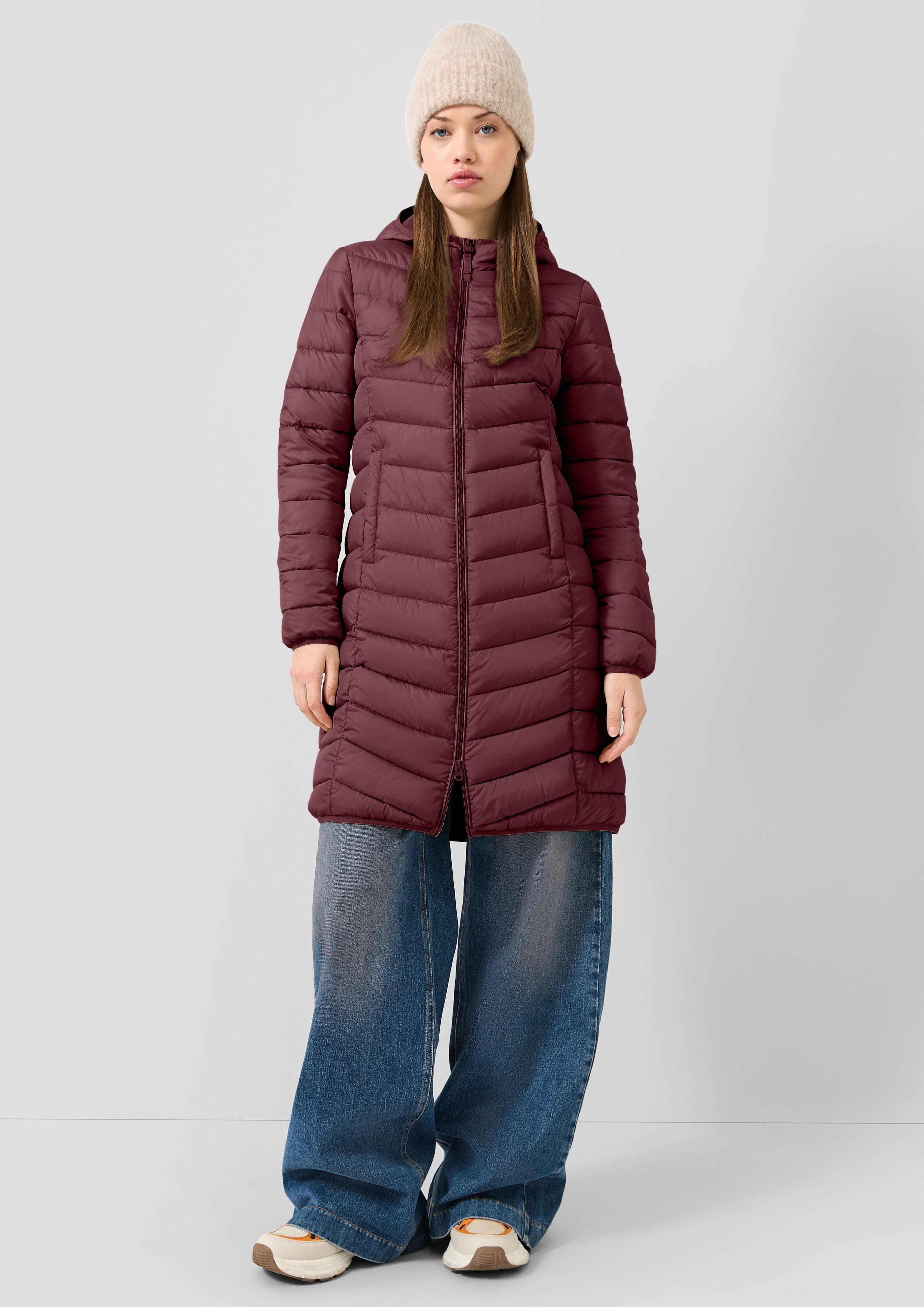 Femmes Manteau d'extérieur en rouge de QS