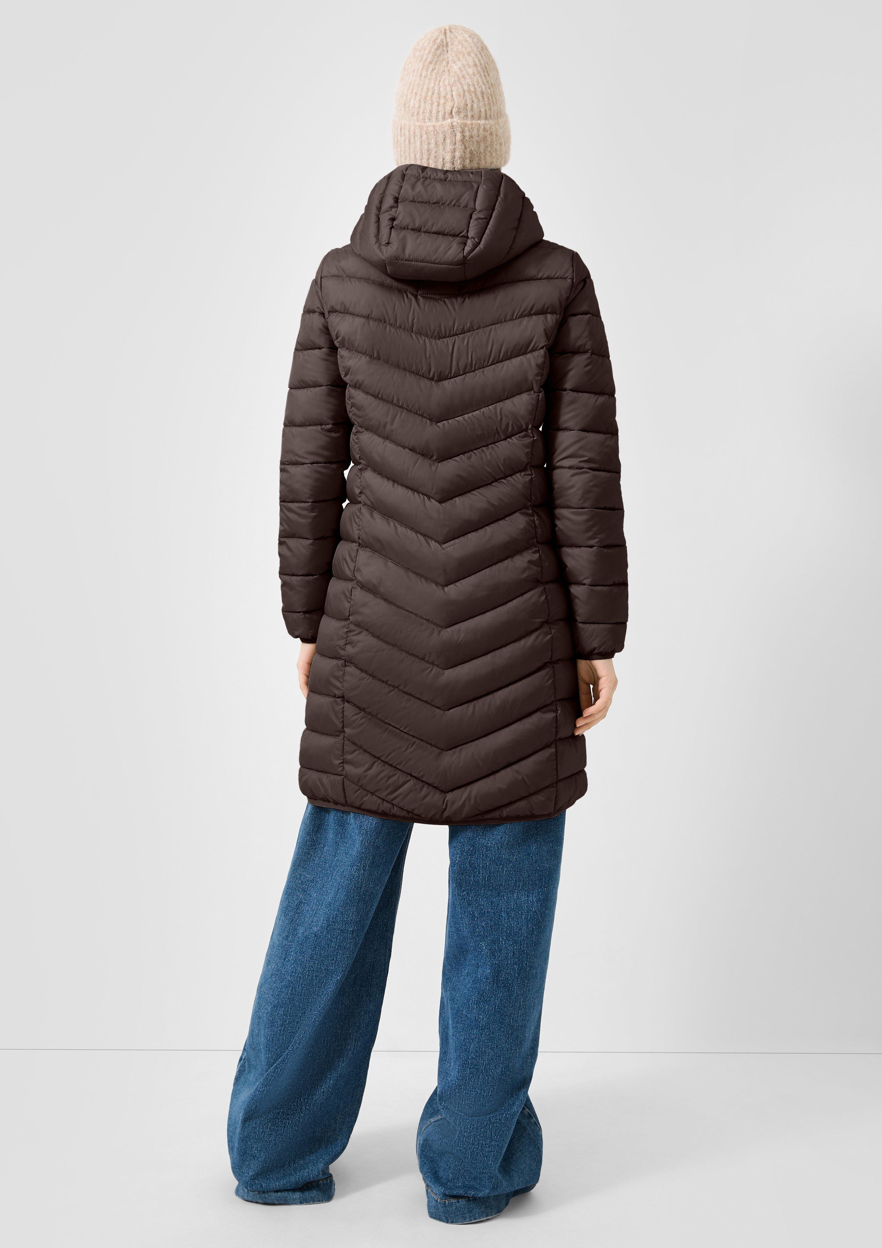 Femmes Manteau d'extérieur en brun de QS