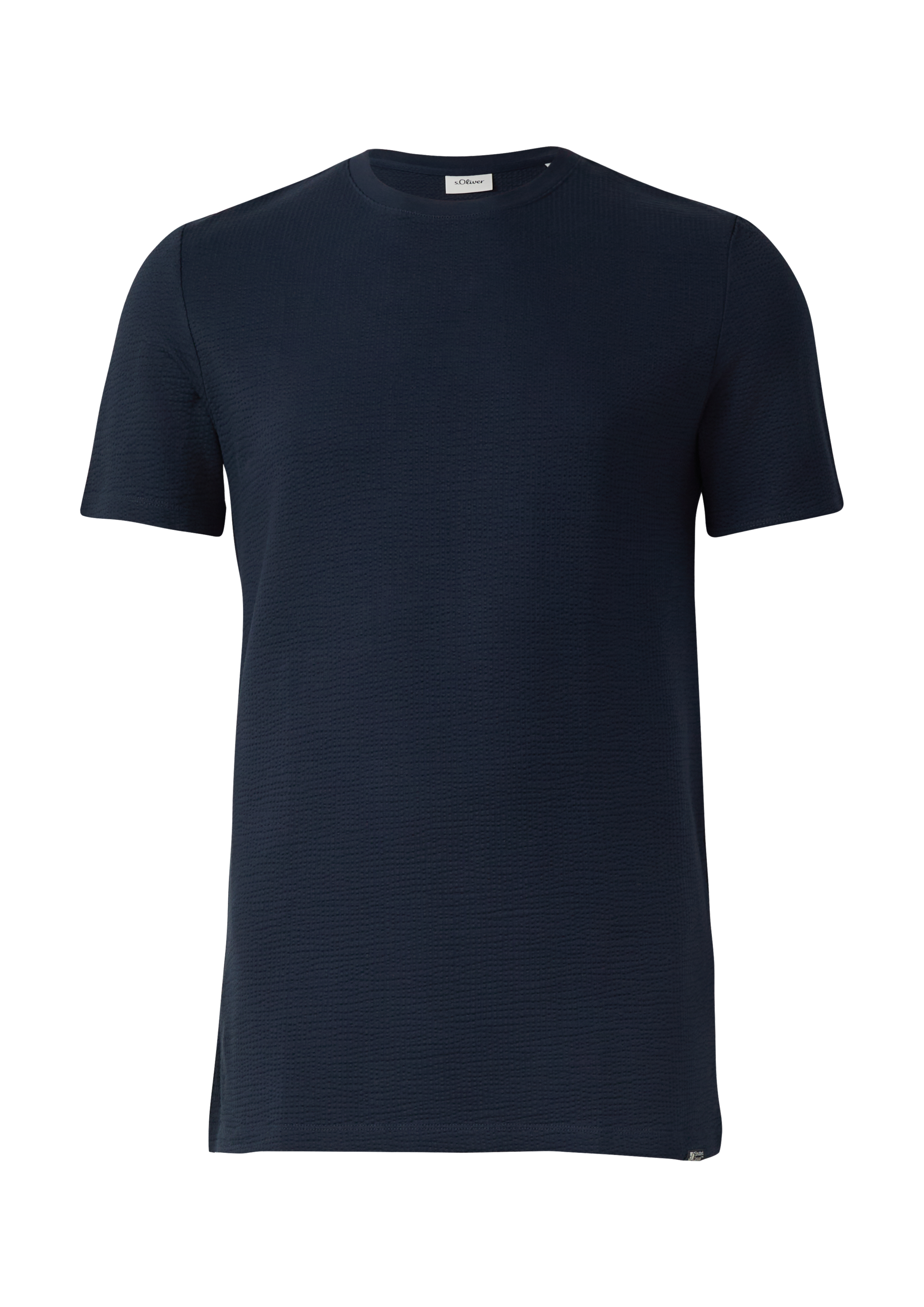 T-shirt met structuur