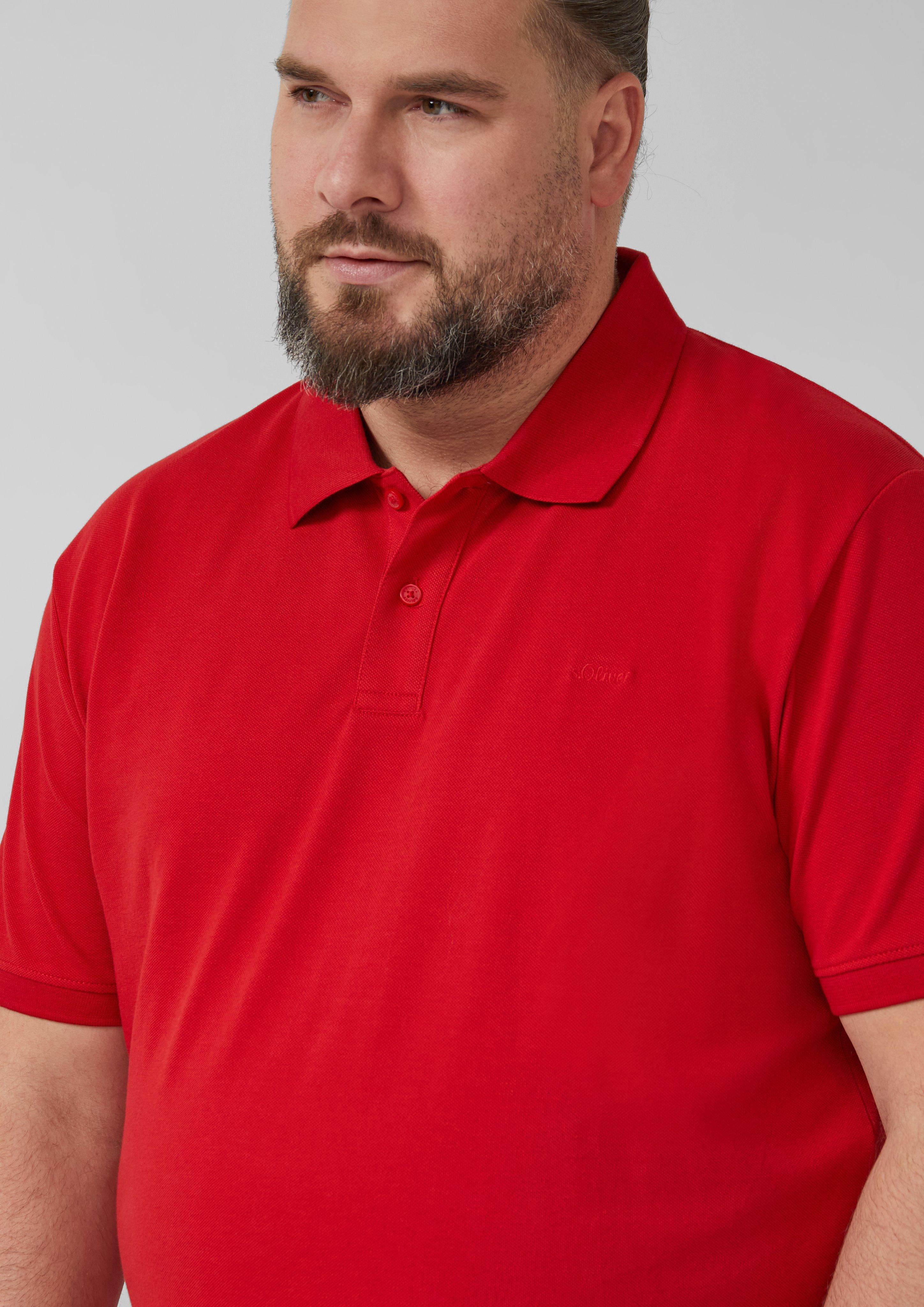 Poloshirt aus Baumwollpiqué