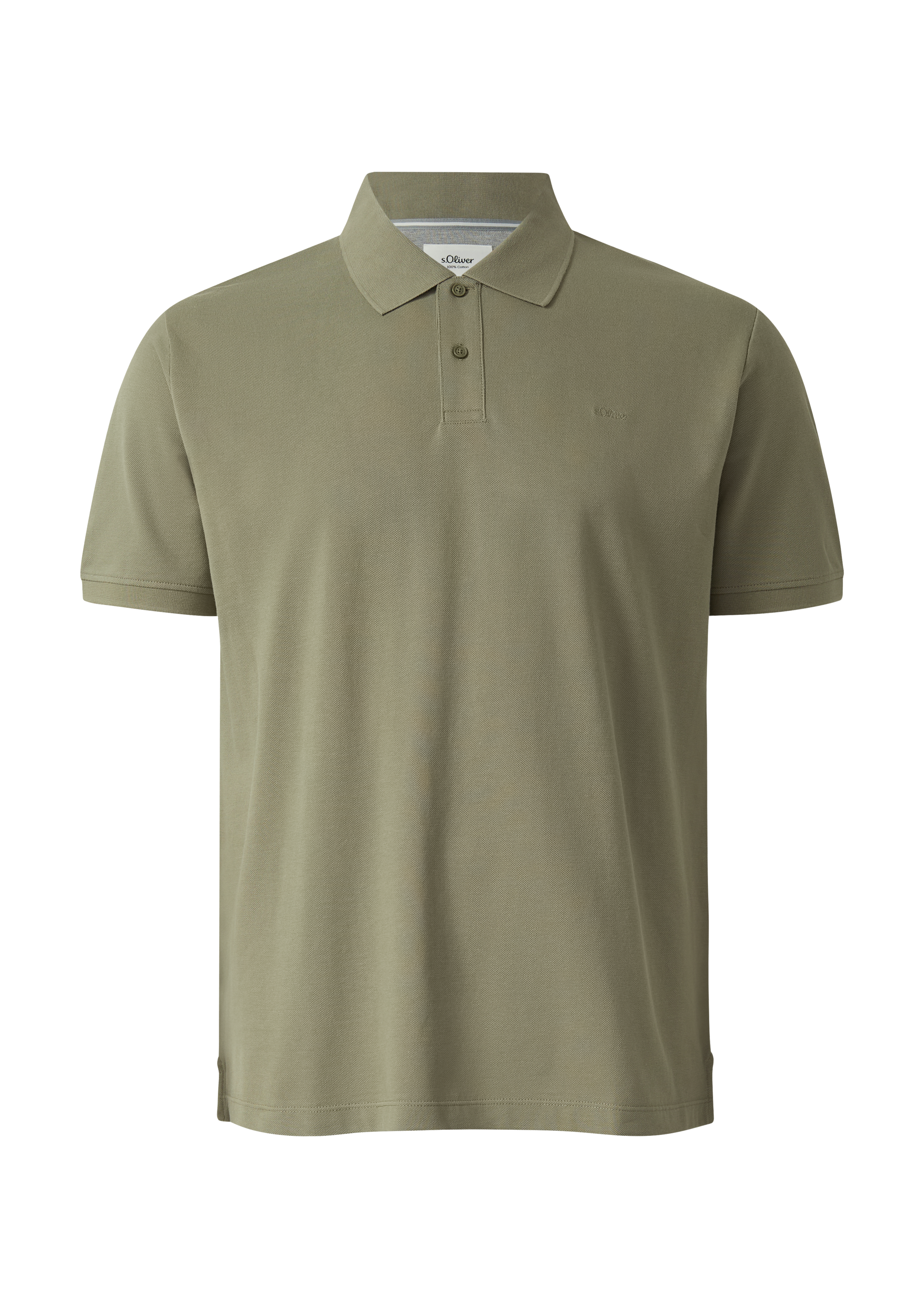 Katoenen piqué polo