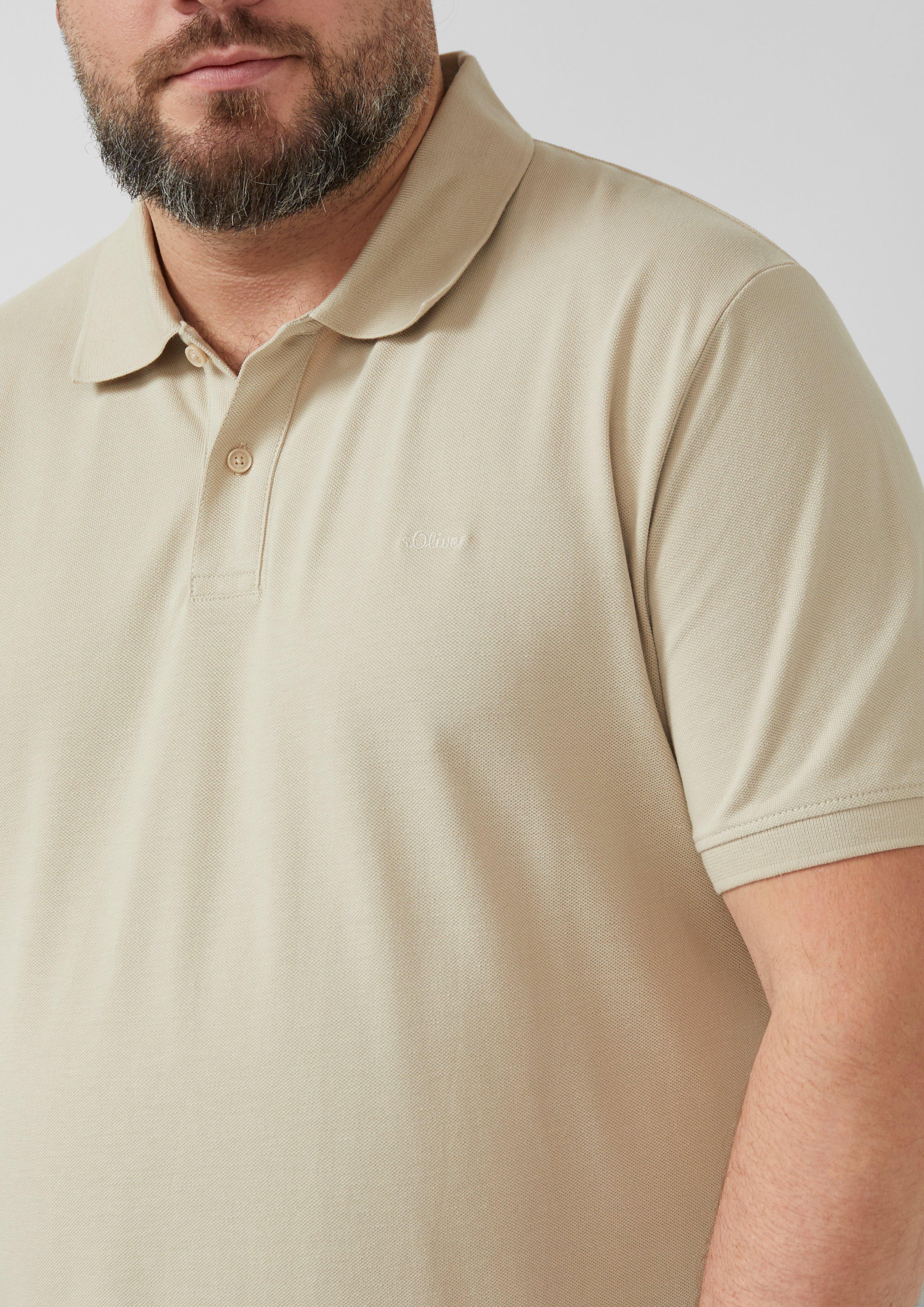 Poloshirt aus Baumwollpiqué