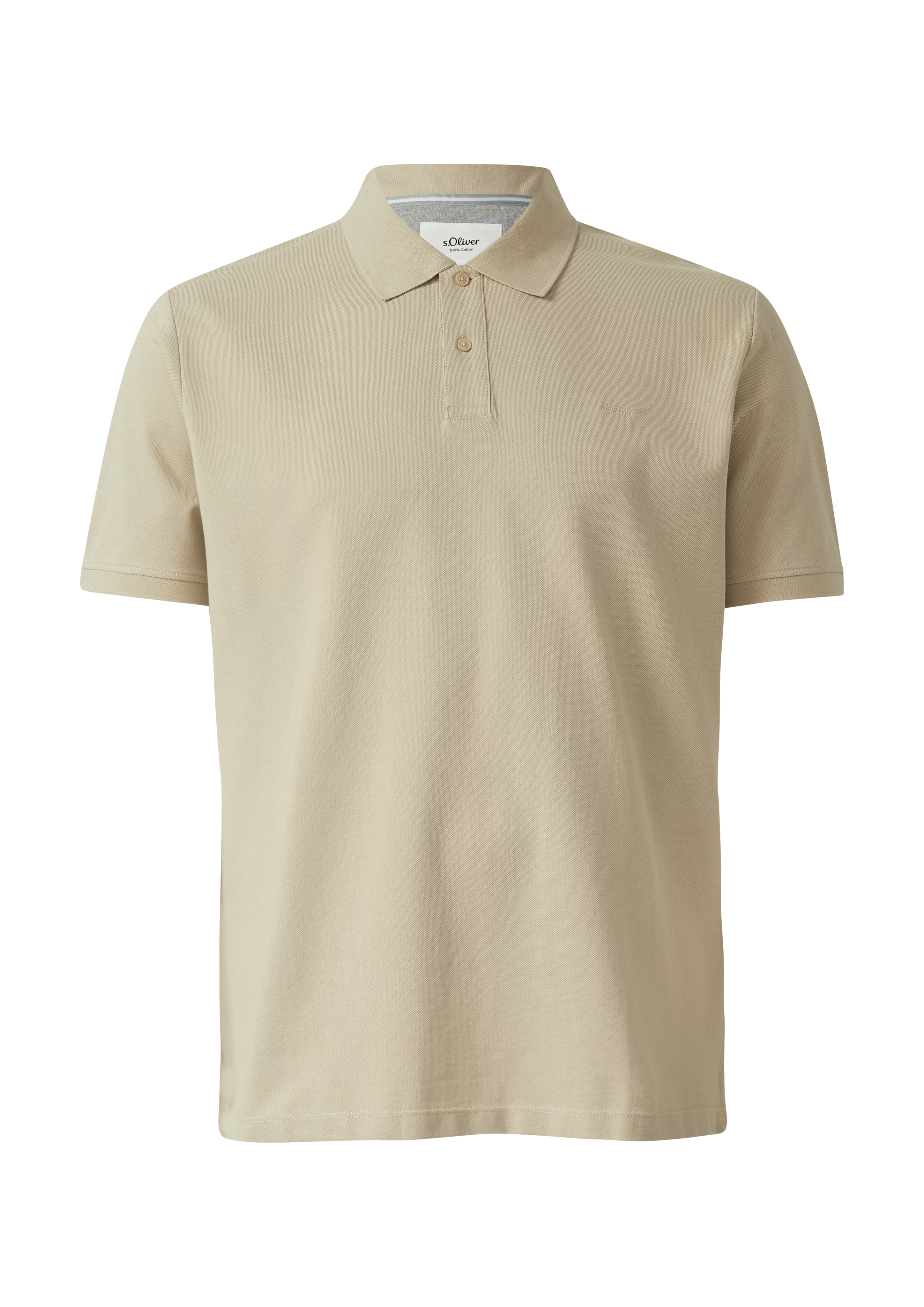 Katoenen piqué polo