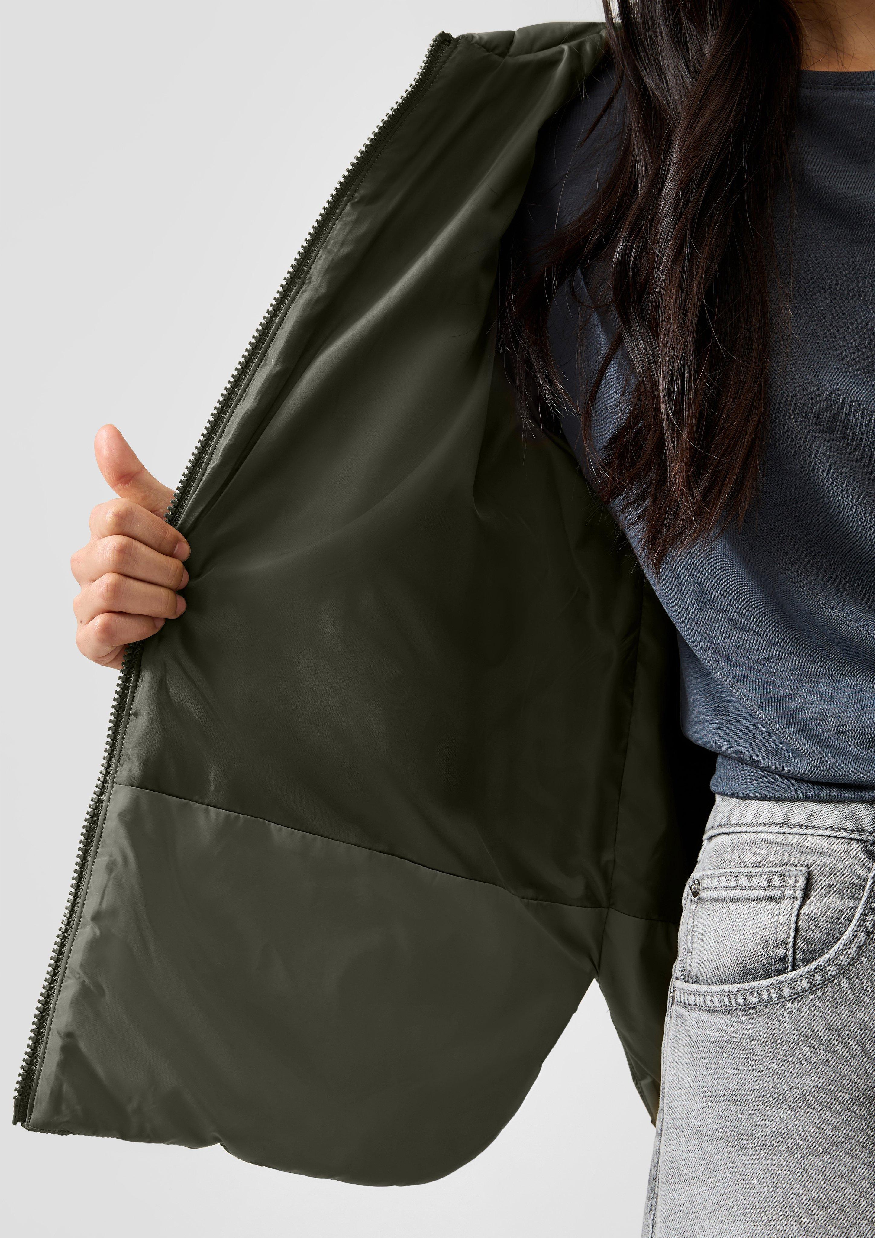 Femmes Veste d'extérieur en olive de QS