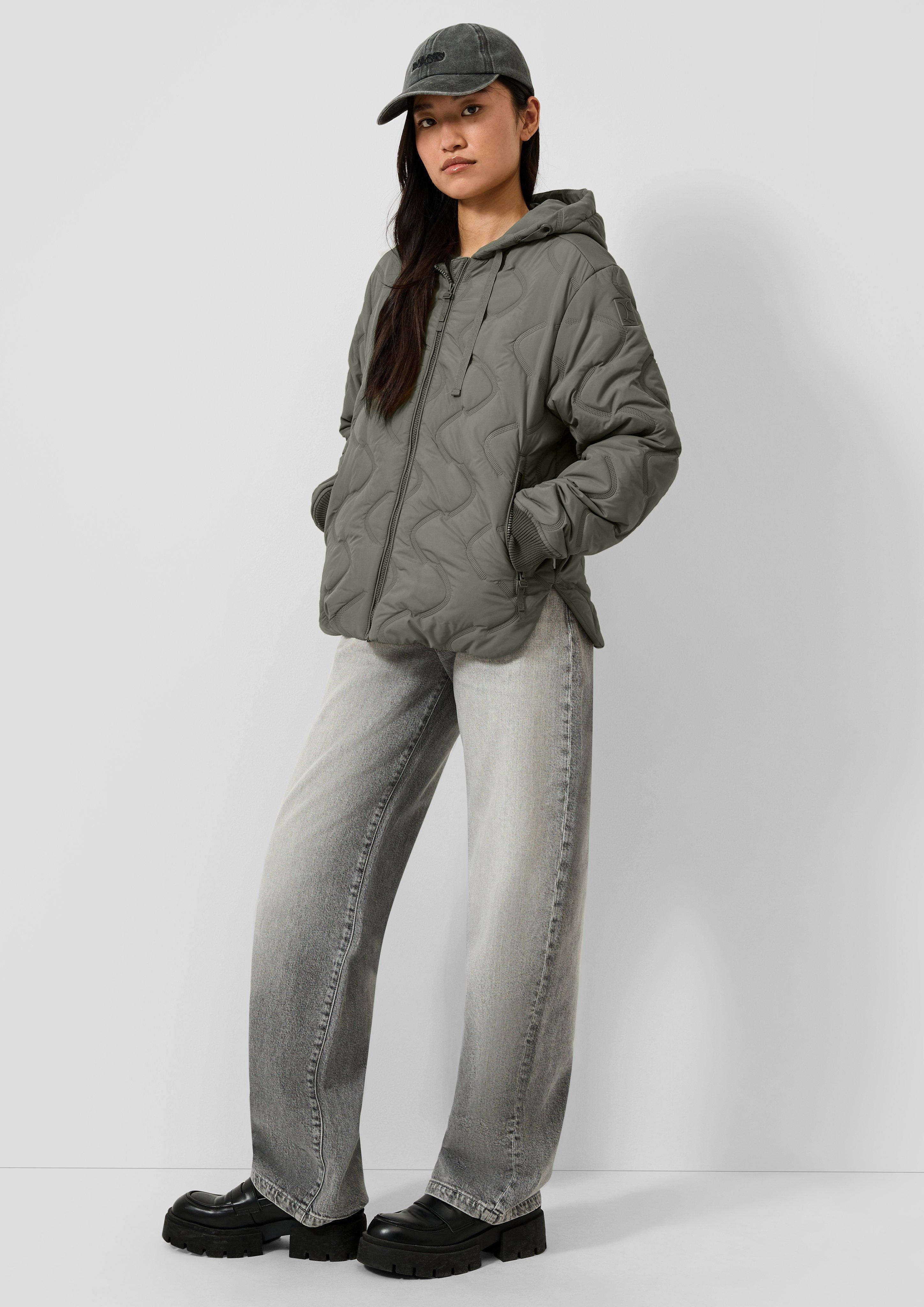 Femmes Veste d'extérieur en olive de QS