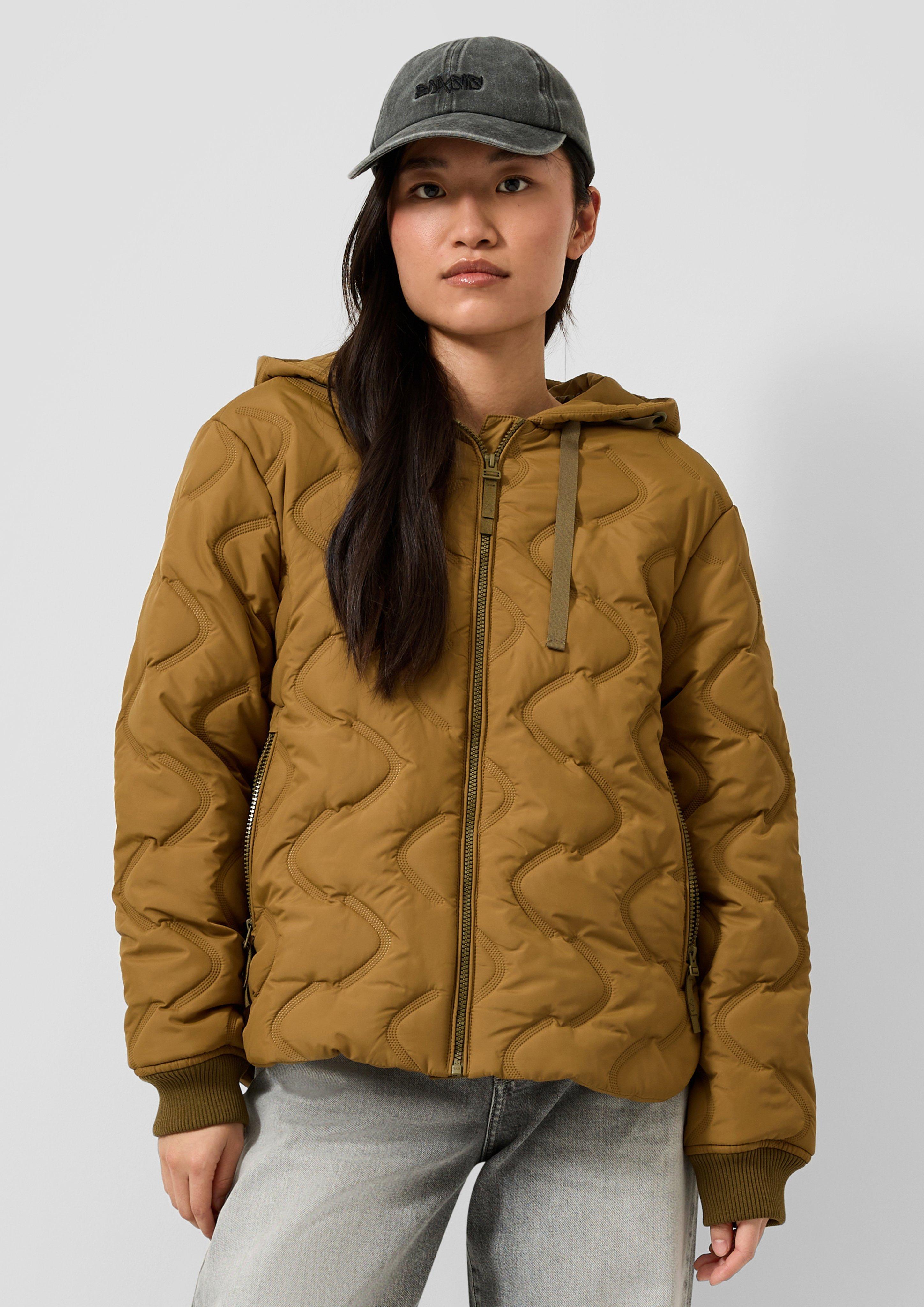 Femmes Veste d'extérieur en jaune de QS