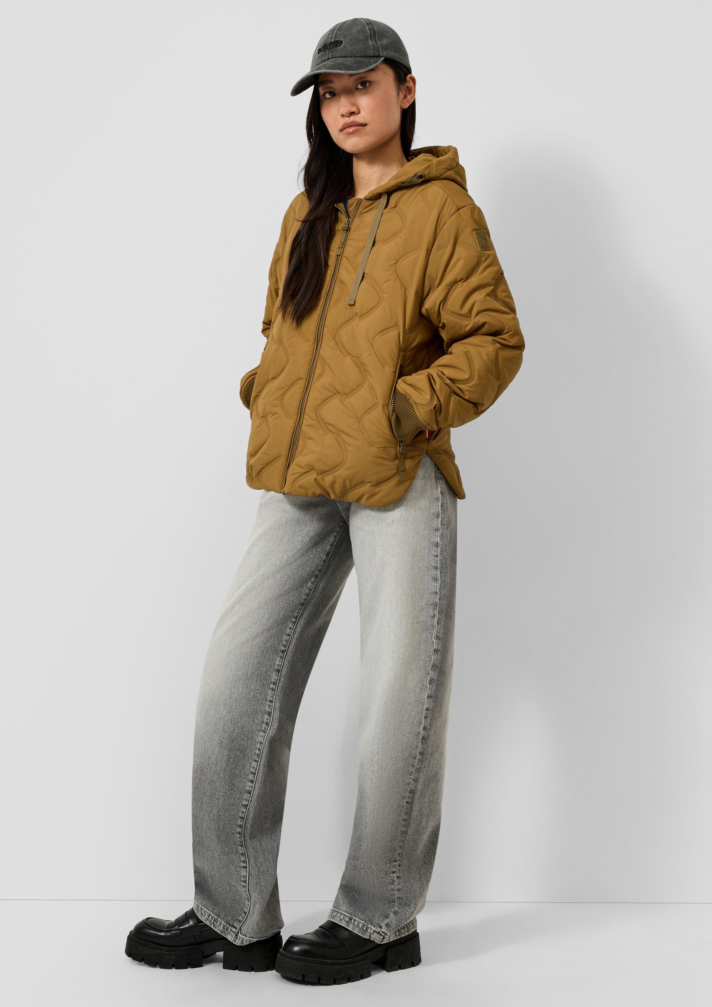 Femmes Veste d'extérieur en jaune de QS
