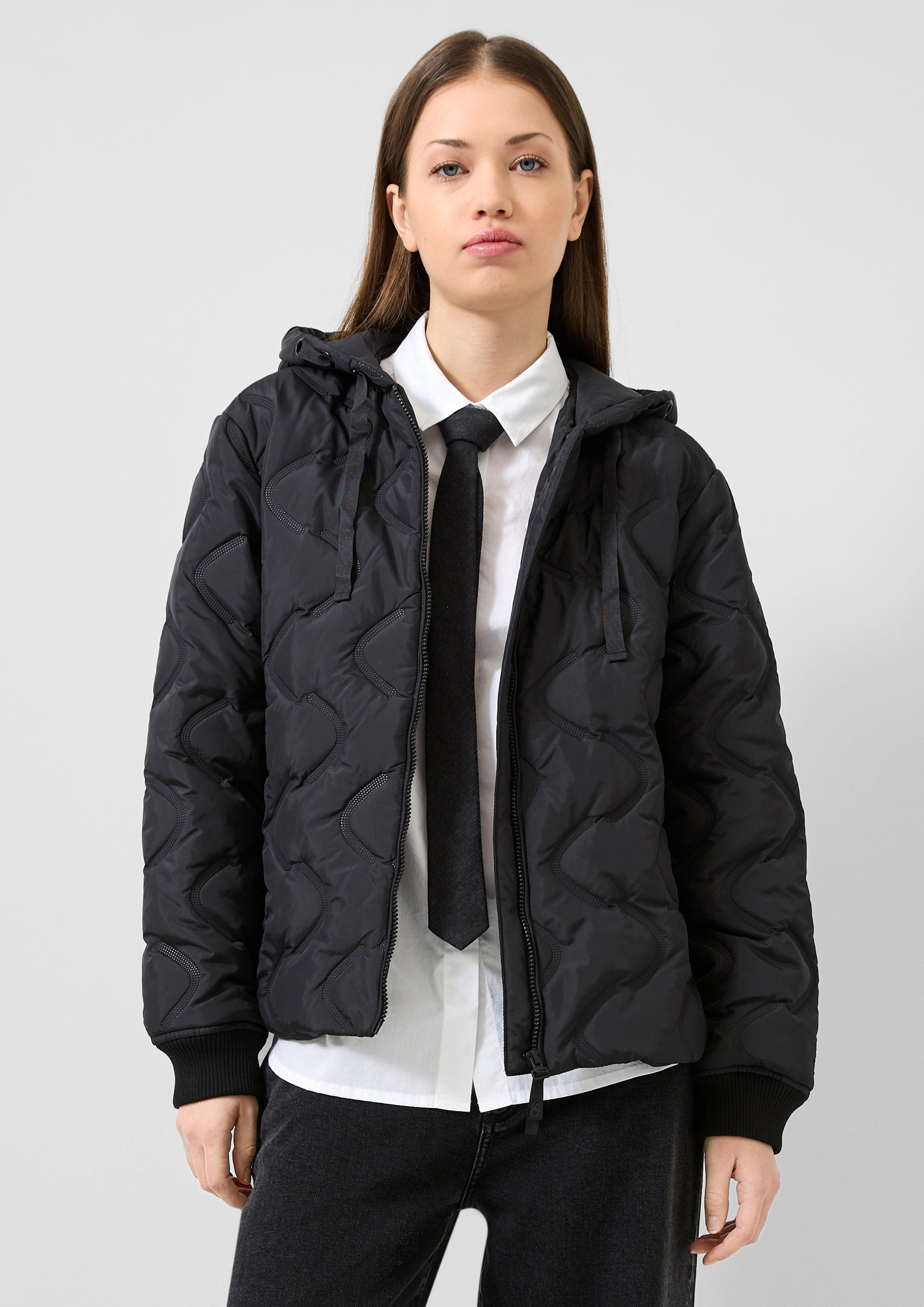 Femmes Veste d'extérieur en noir de QS