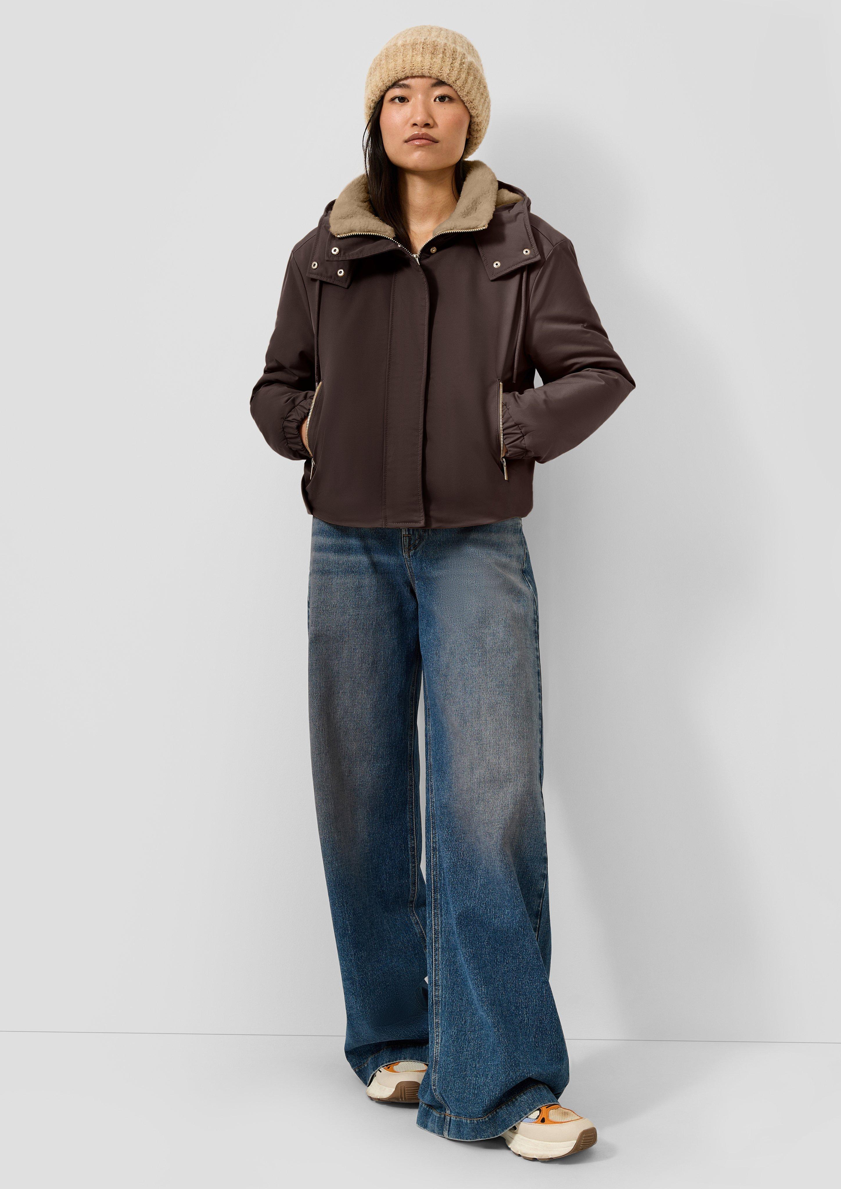 Damen Outdoor-Jacke in braun von QS