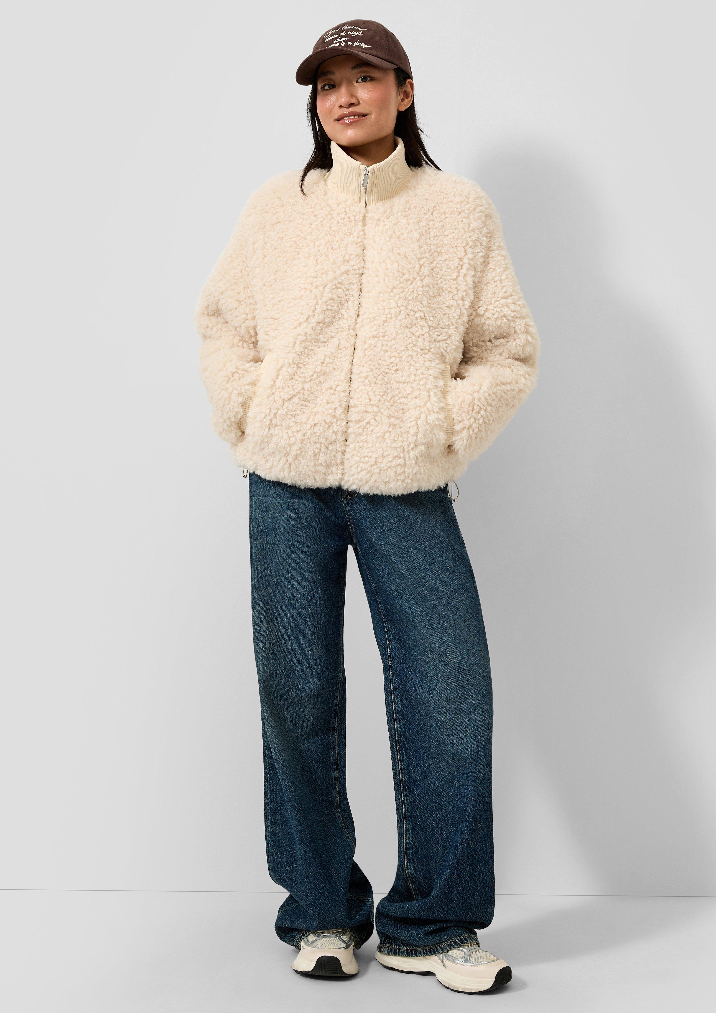 Femmes Veste d'extérieur en beige de QS