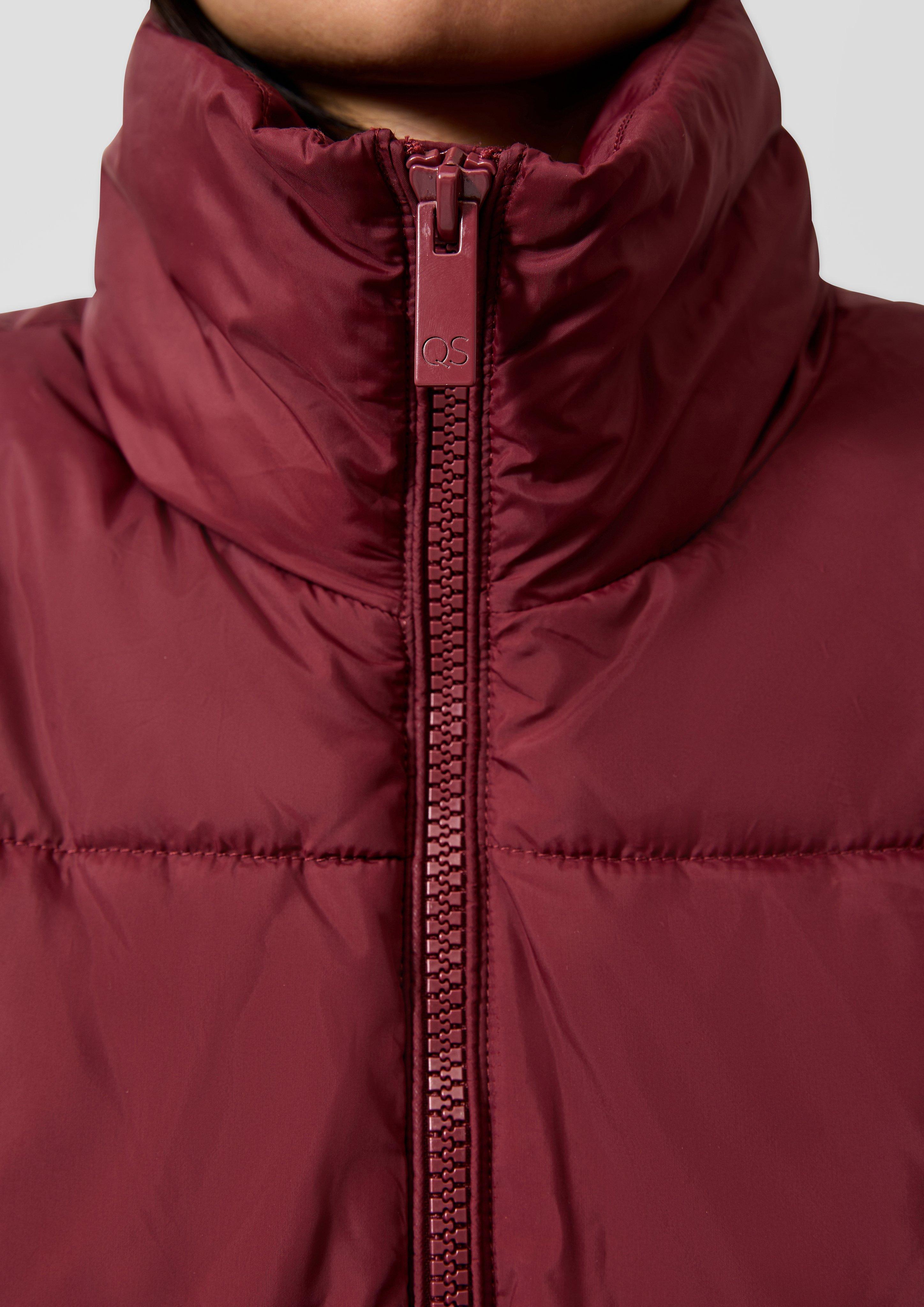 Femmes Gilet d'extérieur en rouge de QS