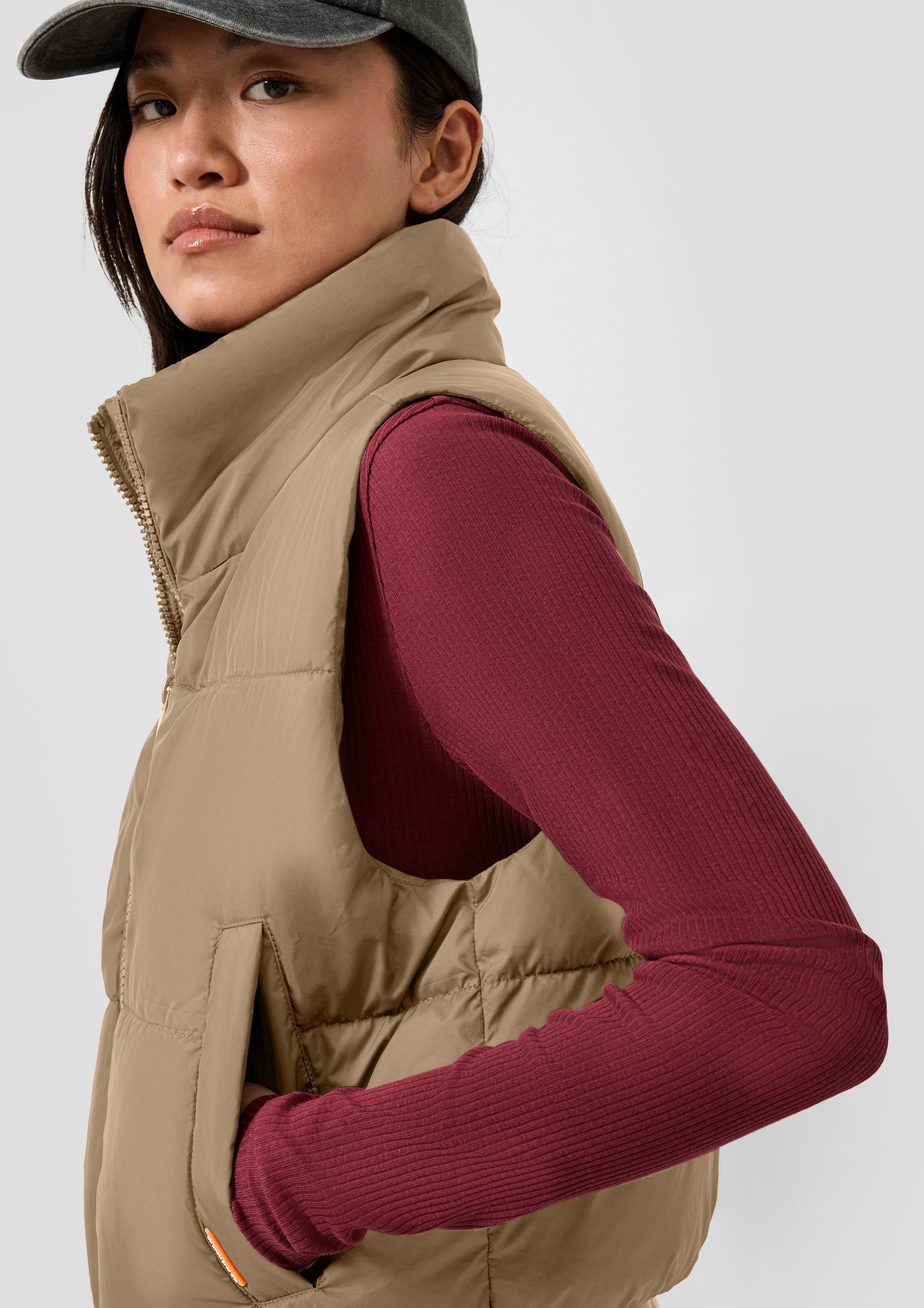 Damen Outdoor-Weste in braun von QS