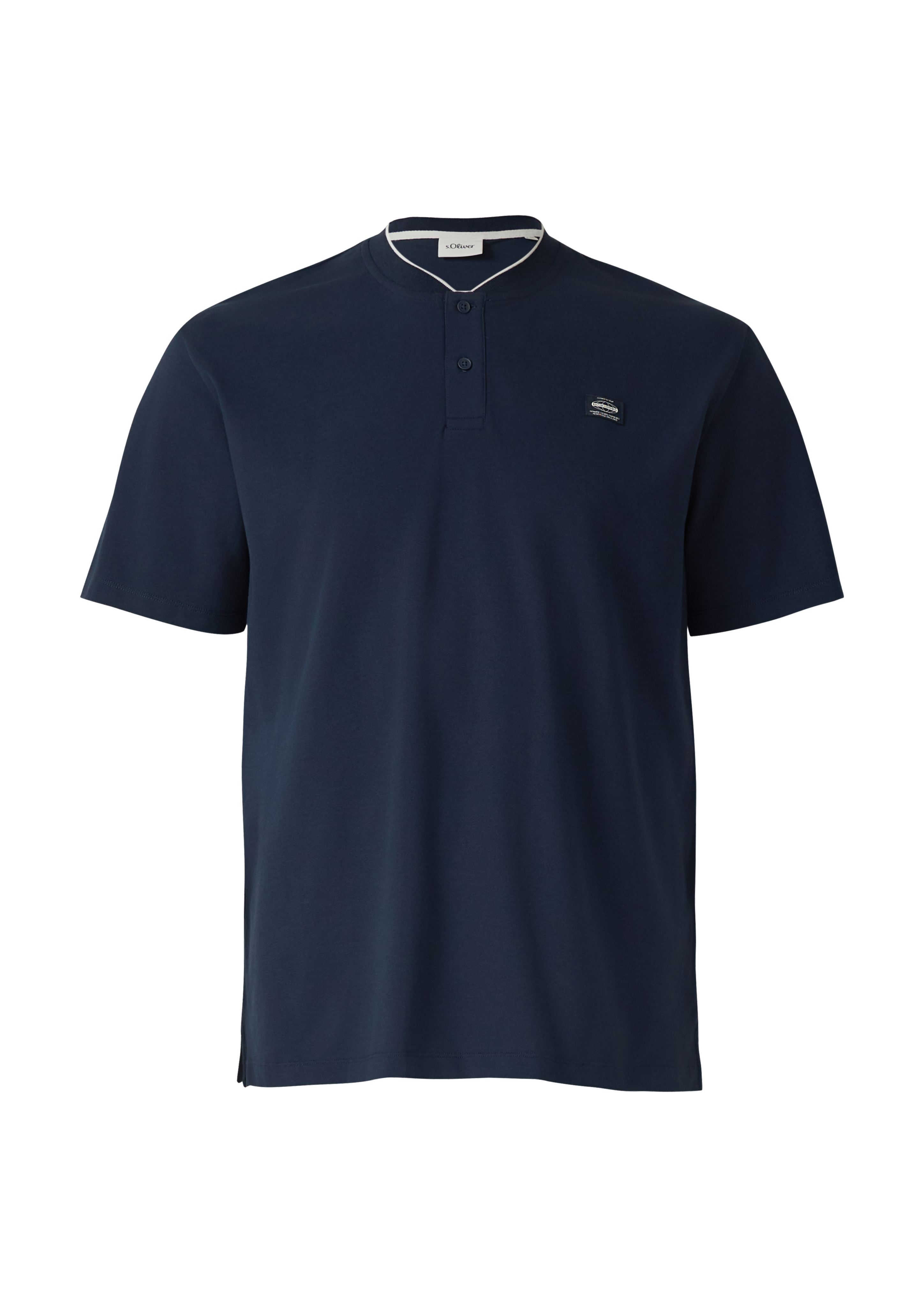 Elastisches Poloshirt mit Piqué-Struktur