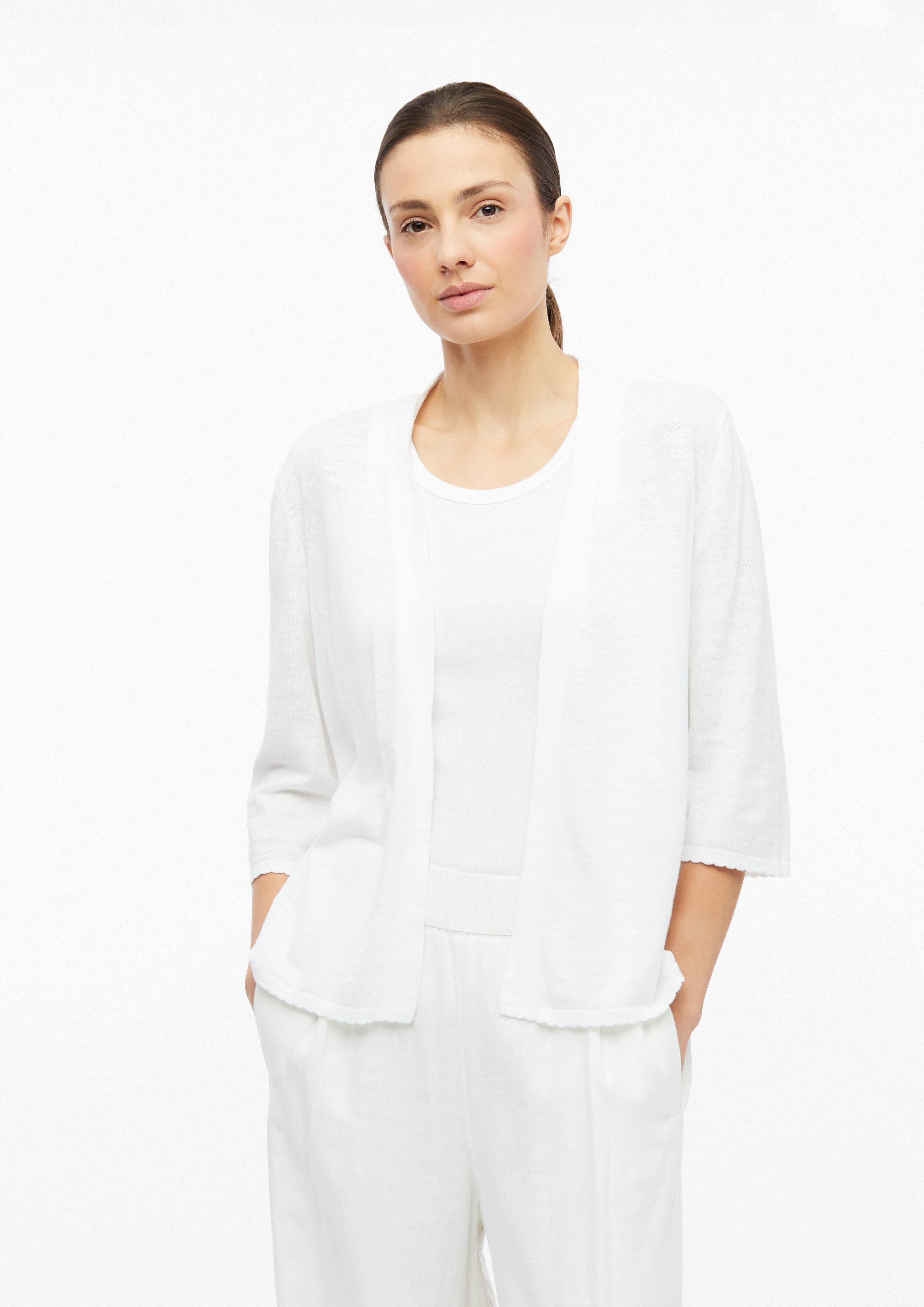 Damen Strickjacke in weiß von s.Oliver