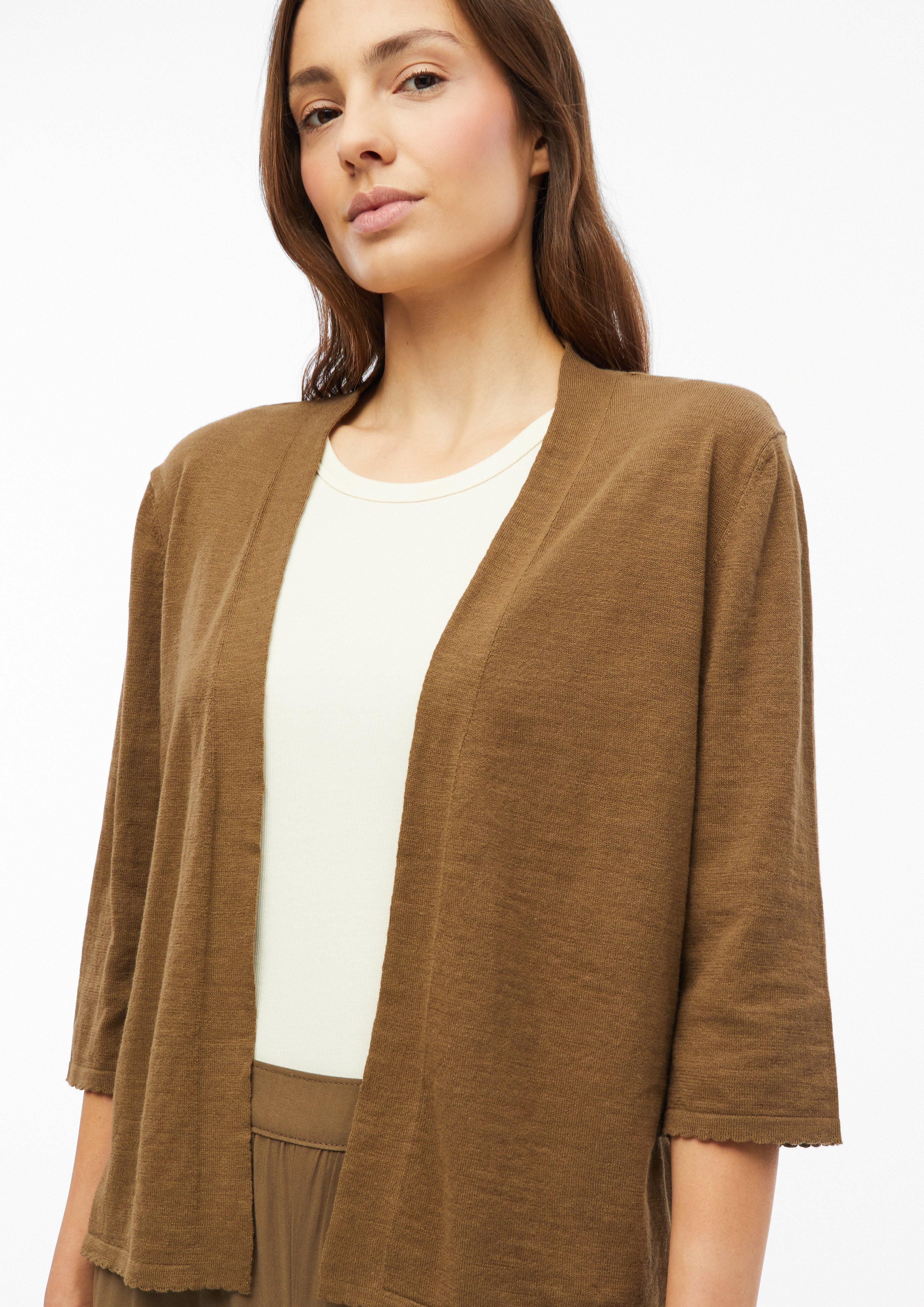 Damen Strickjacke in braun von s.Oliver