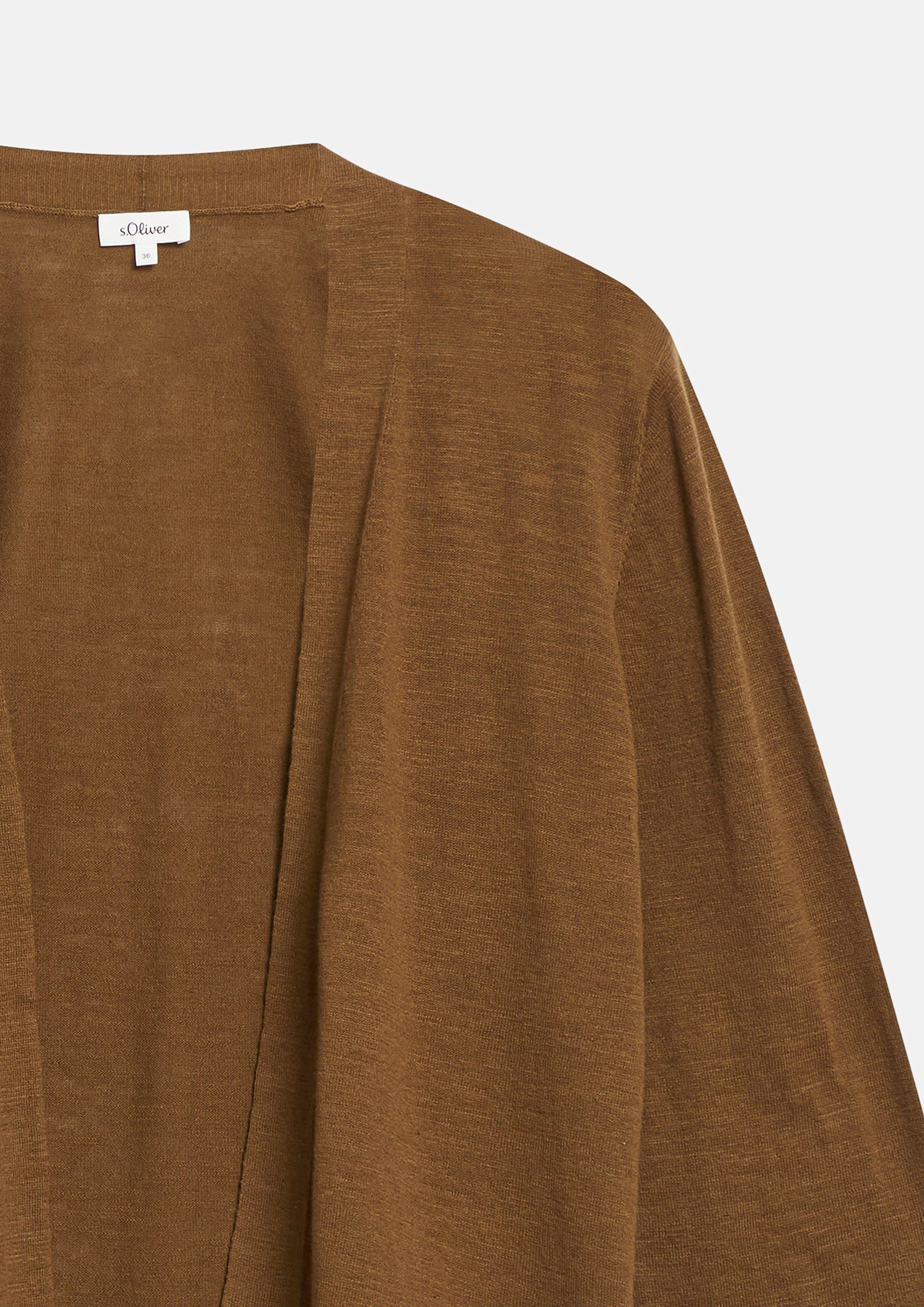 Damen Strickjacke in braun von s.Oliver