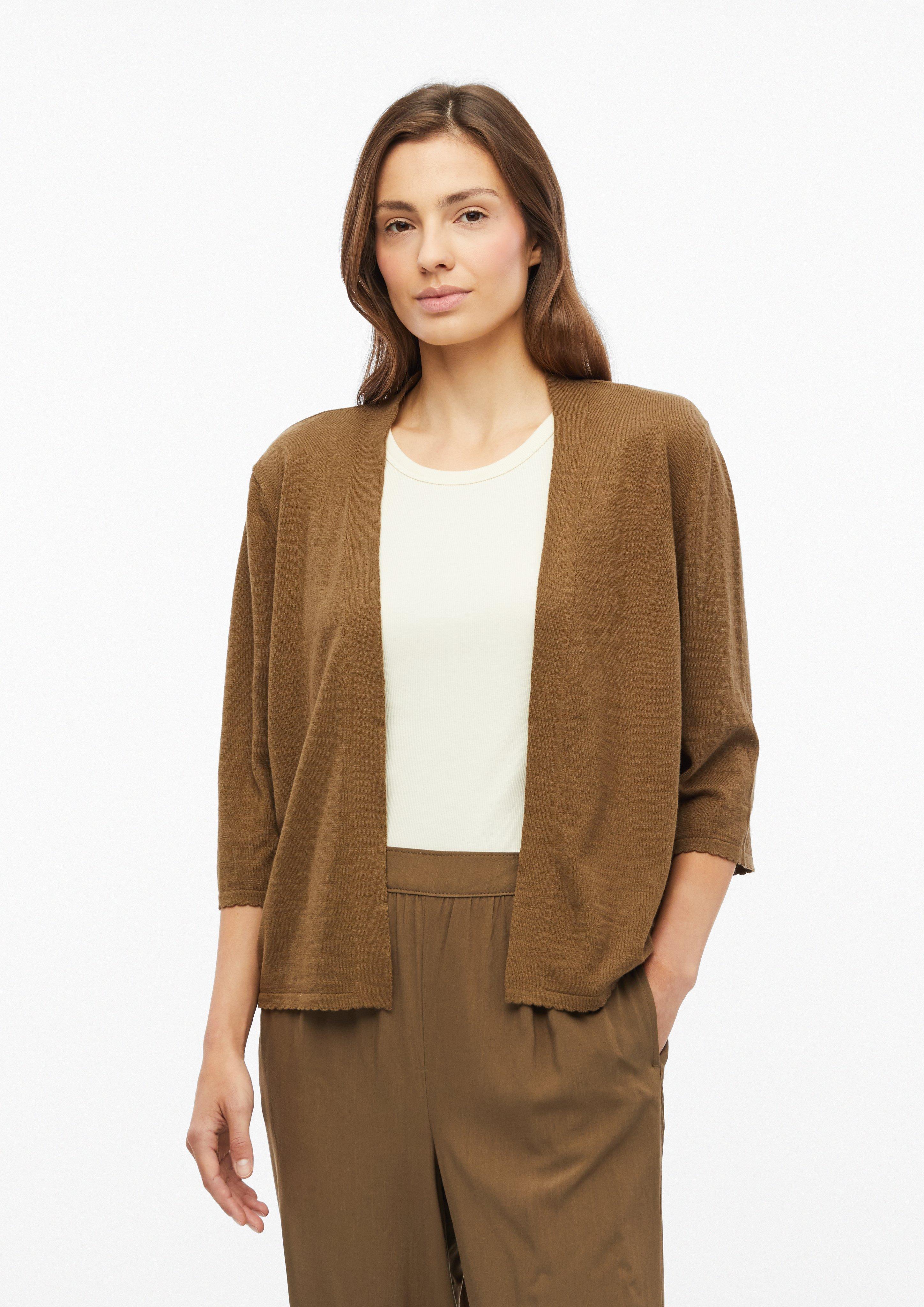 Damen Strickjacke in braun von s.Oliver