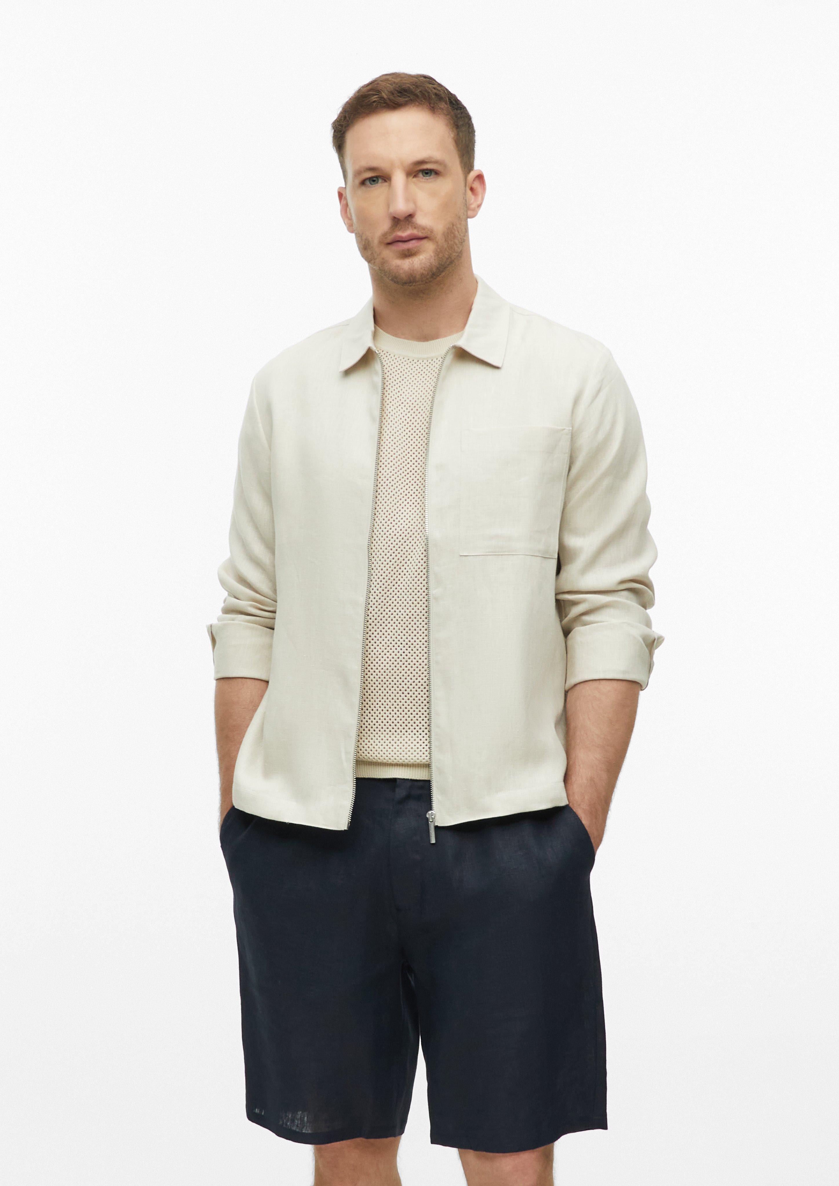 Herren Indoor-Jacke in beige von s.Oliver BLACK LABEL