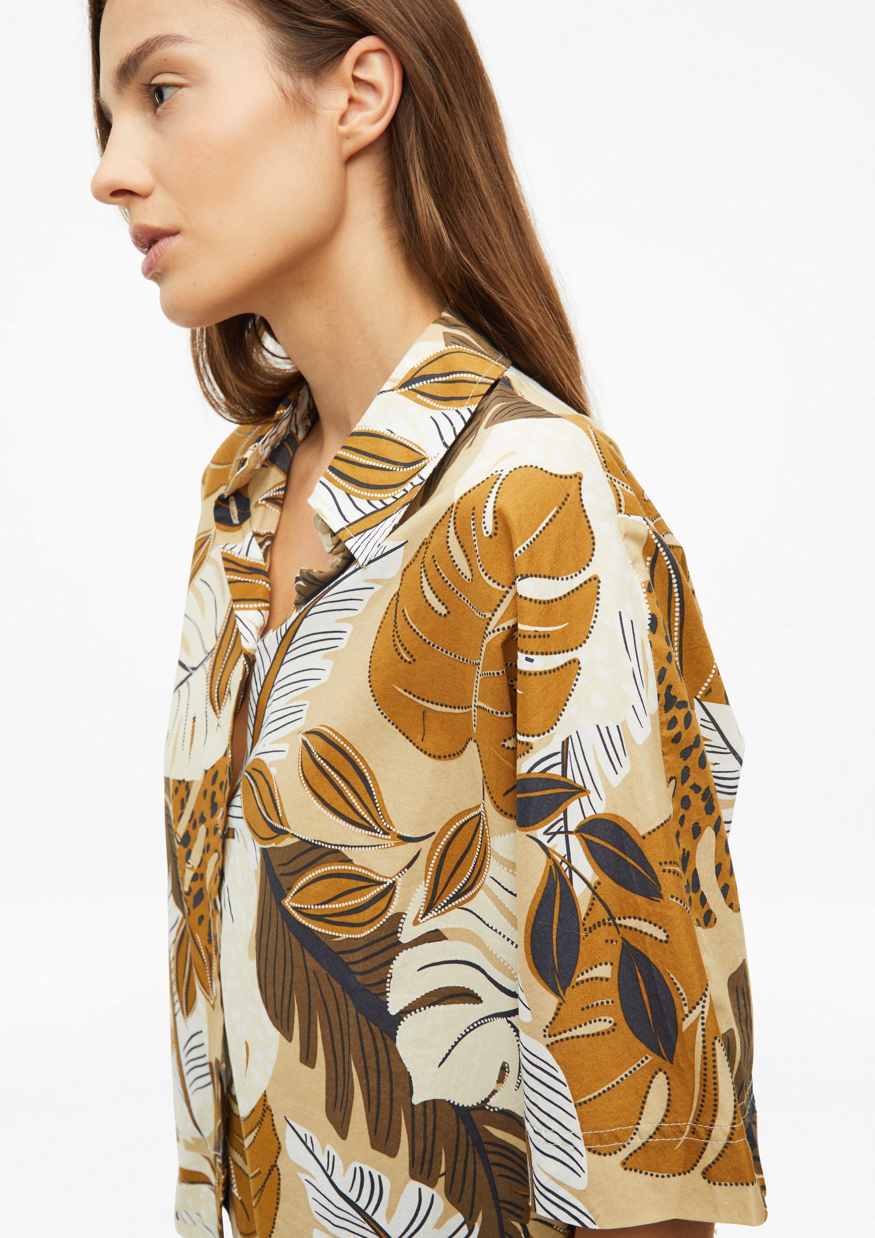 Dames Bluse in geel van s.Oliver