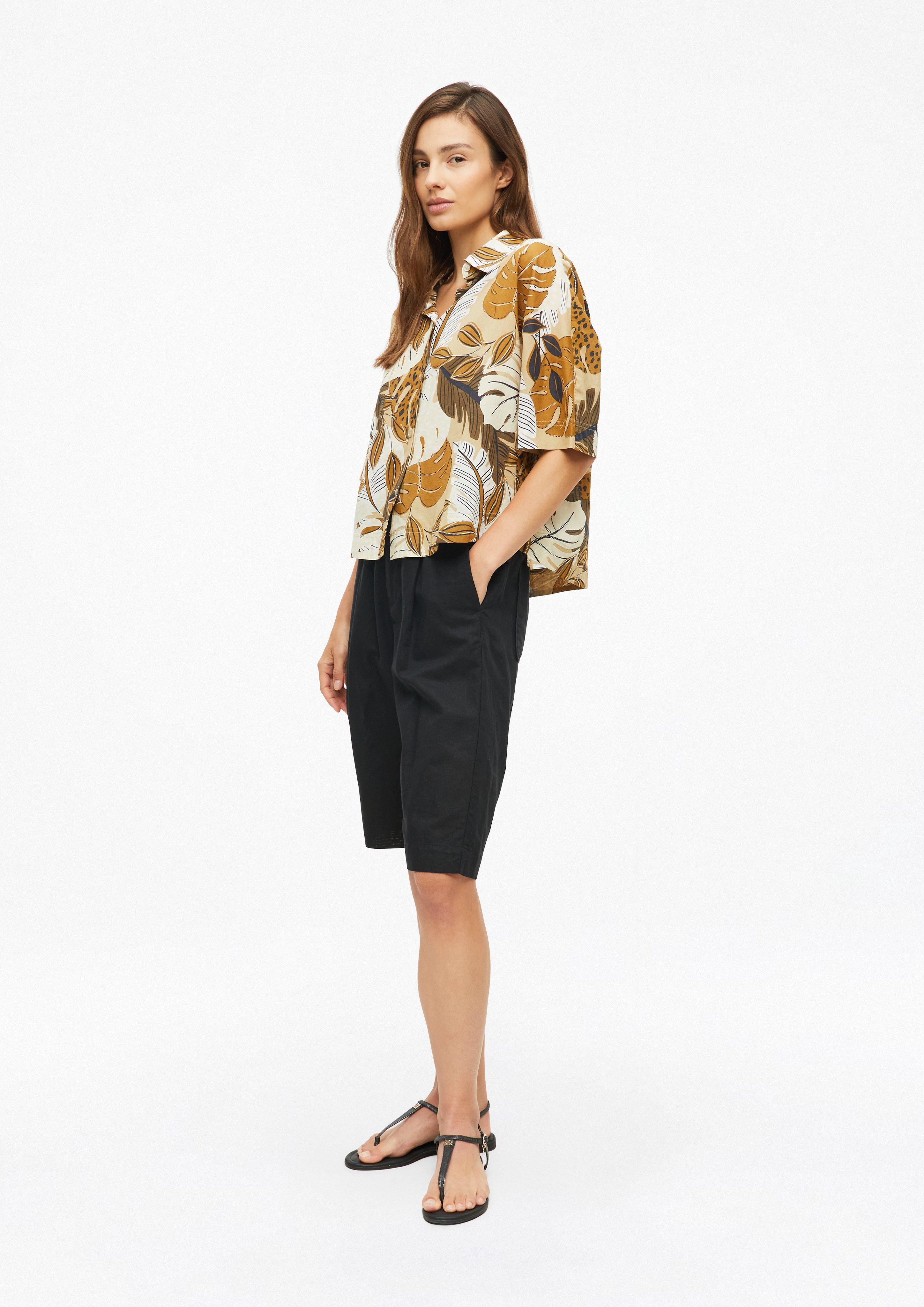 Dames Bluse in geel van s.Oliver