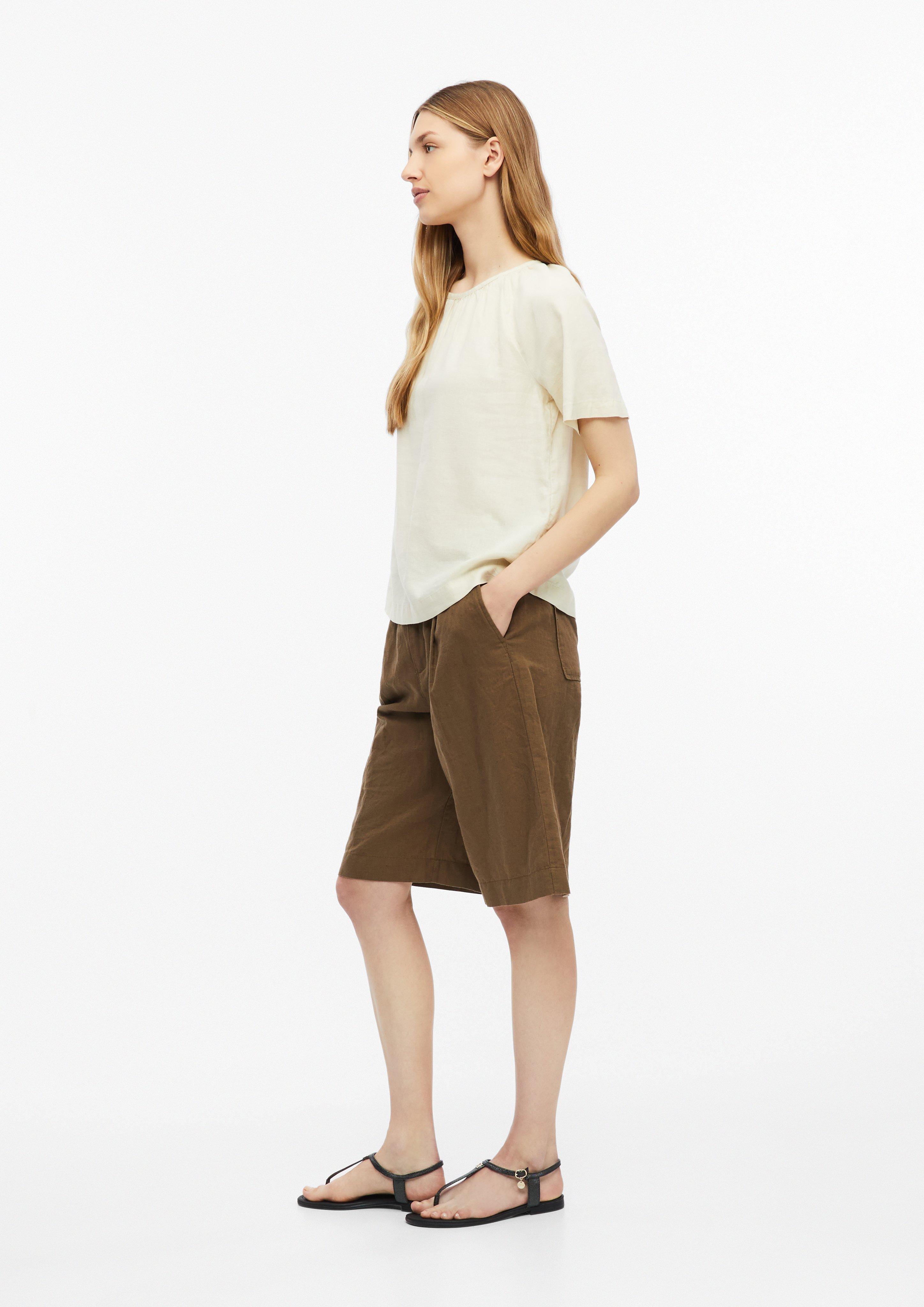 Dames Bluse in beige van s.Oliver