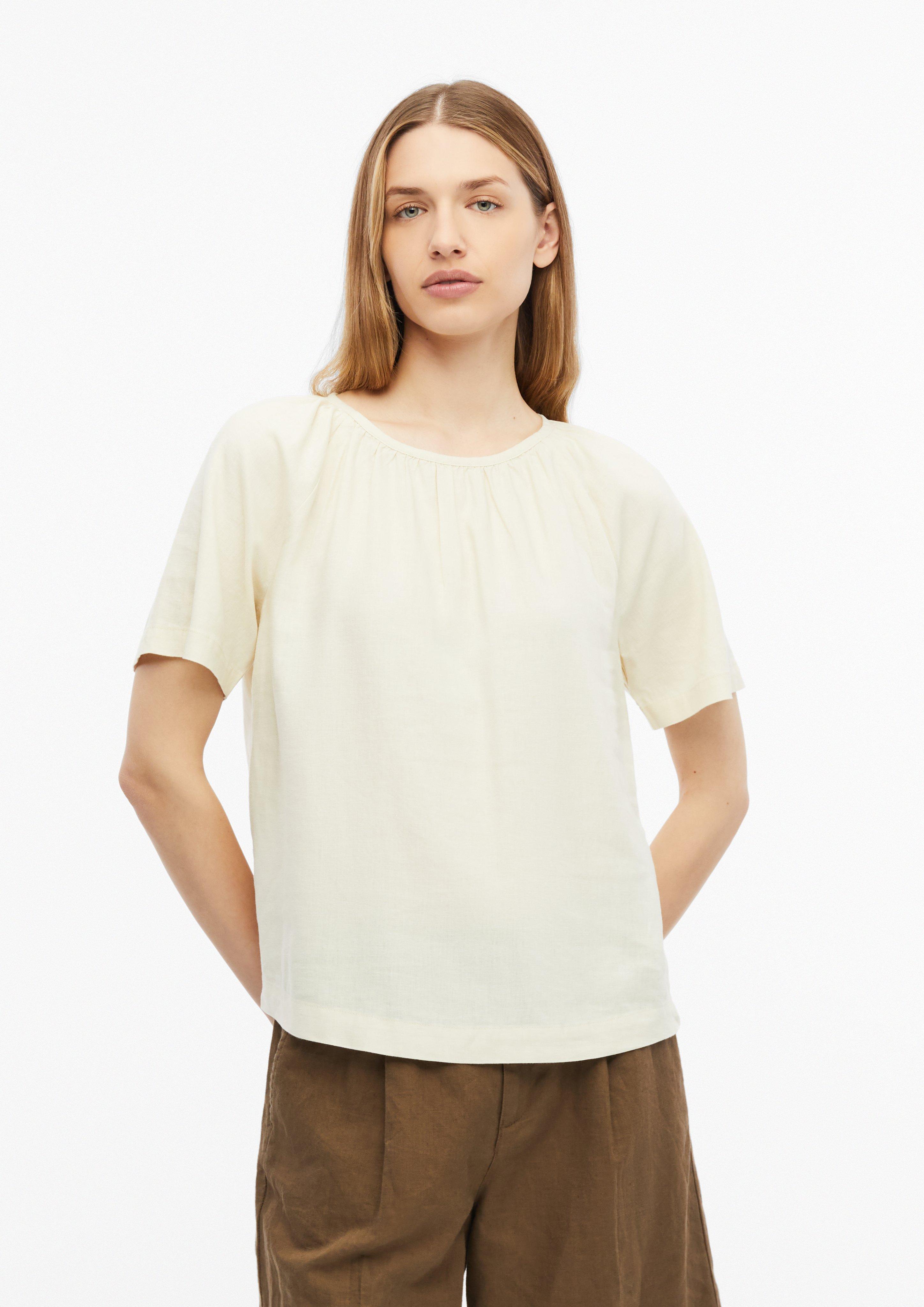 Dames Bluse in beige van s.Oliver