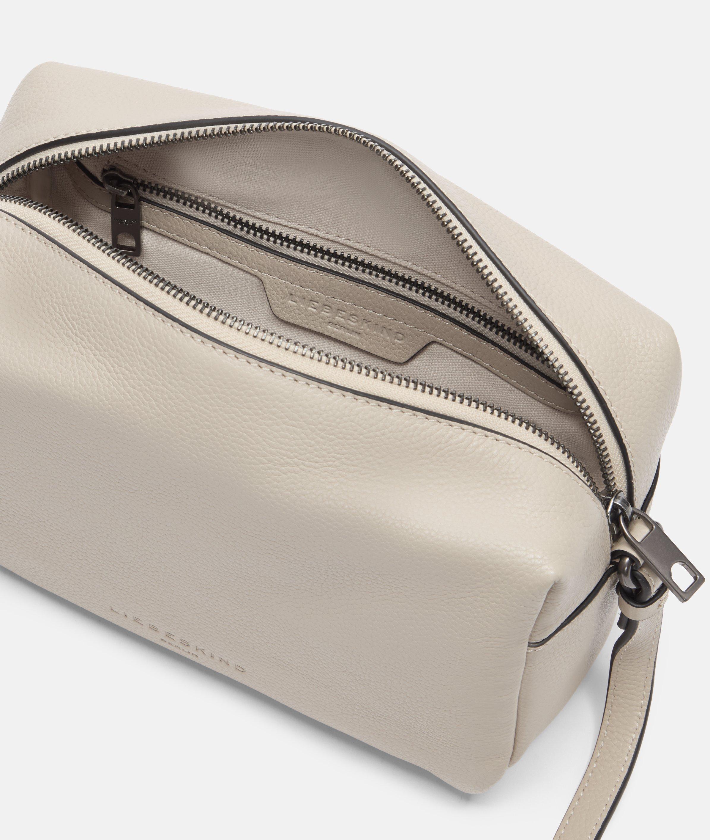 Hera II Crossbody S in cream, blue, black & brown