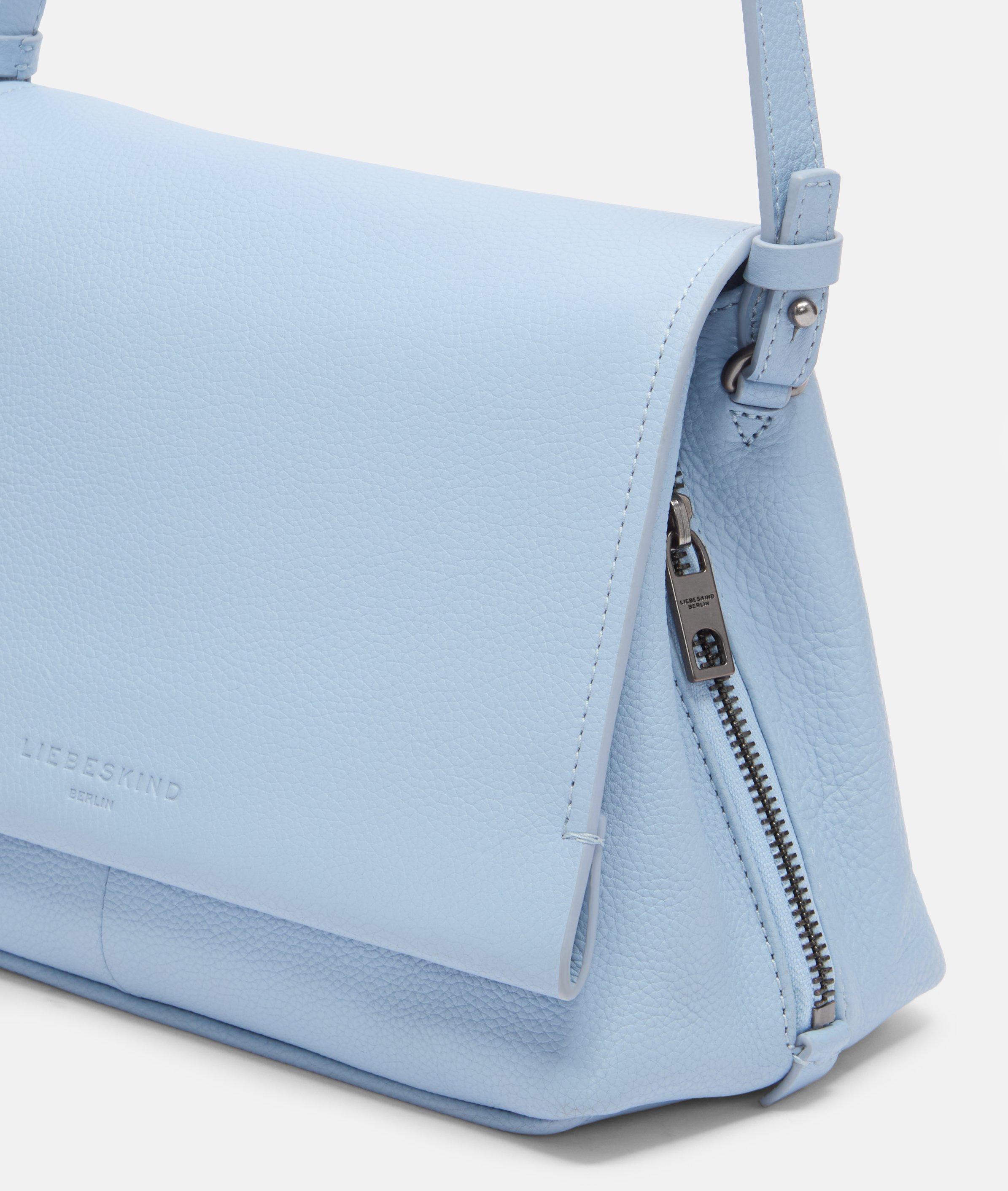 Hera II Crossbody M in blau, beige & schwarz