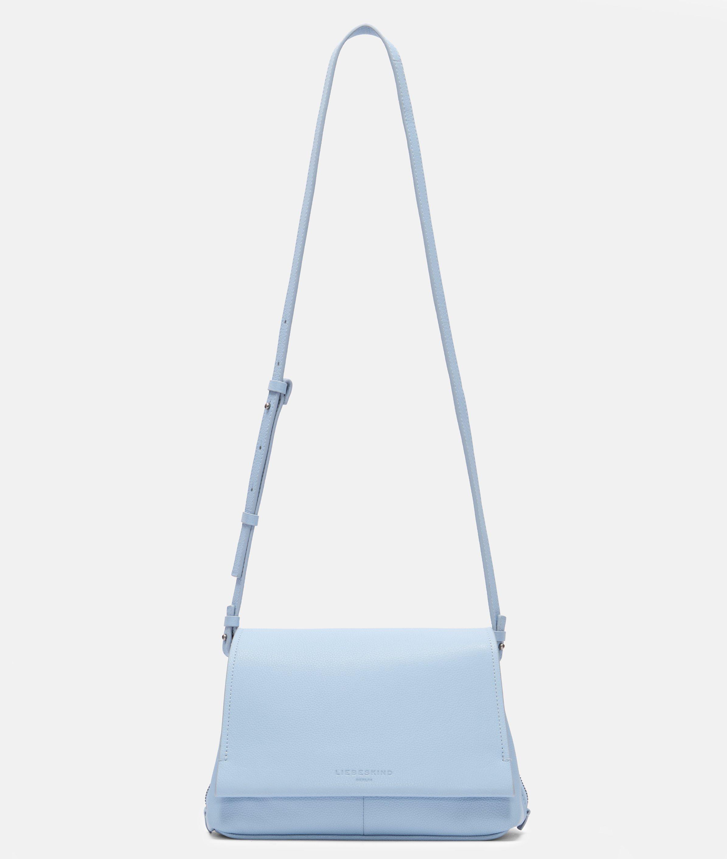Hera II Crossbody M in blau, beige & schwarz