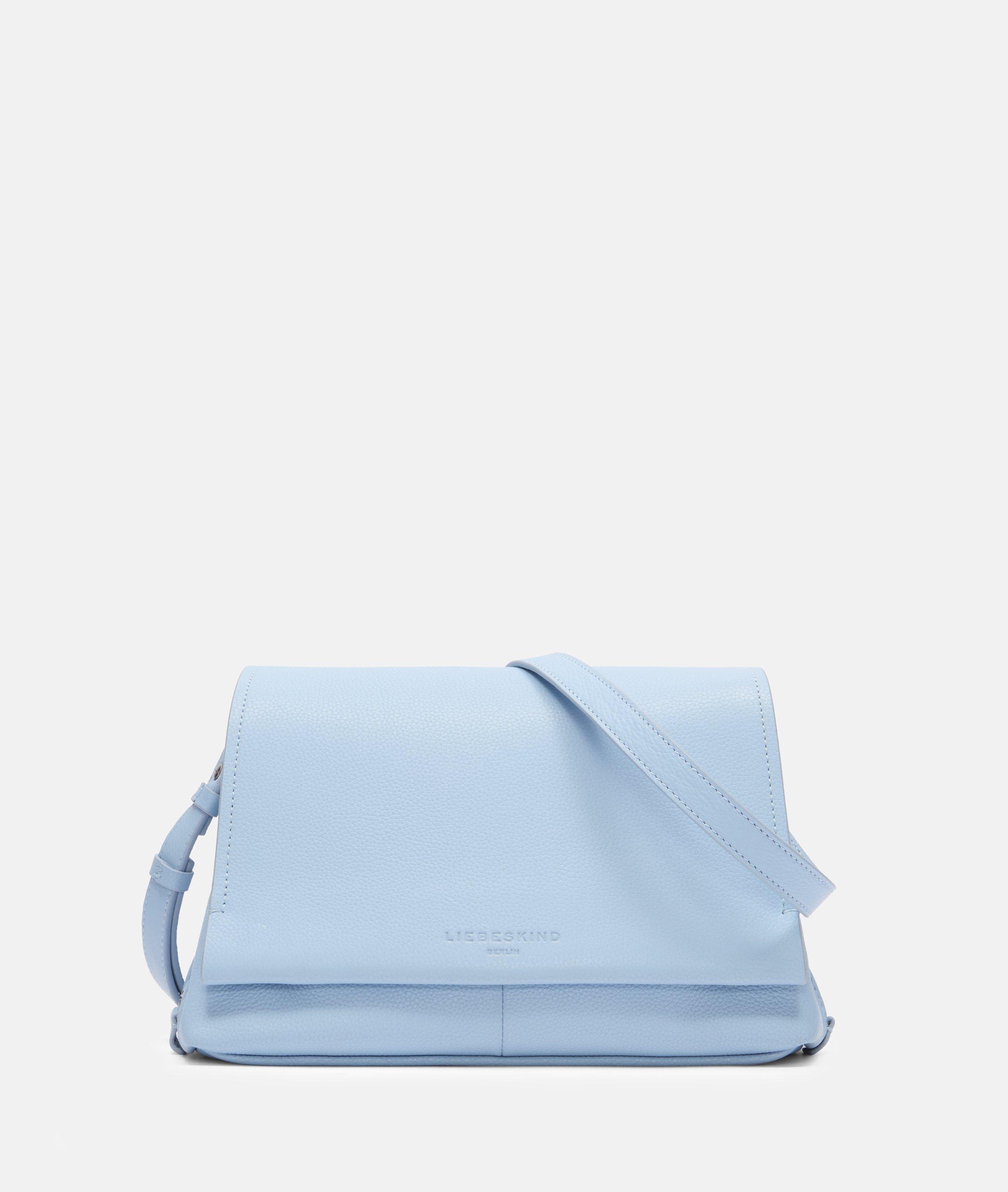 Hera II Crossbody M in blau, beige & schwarz