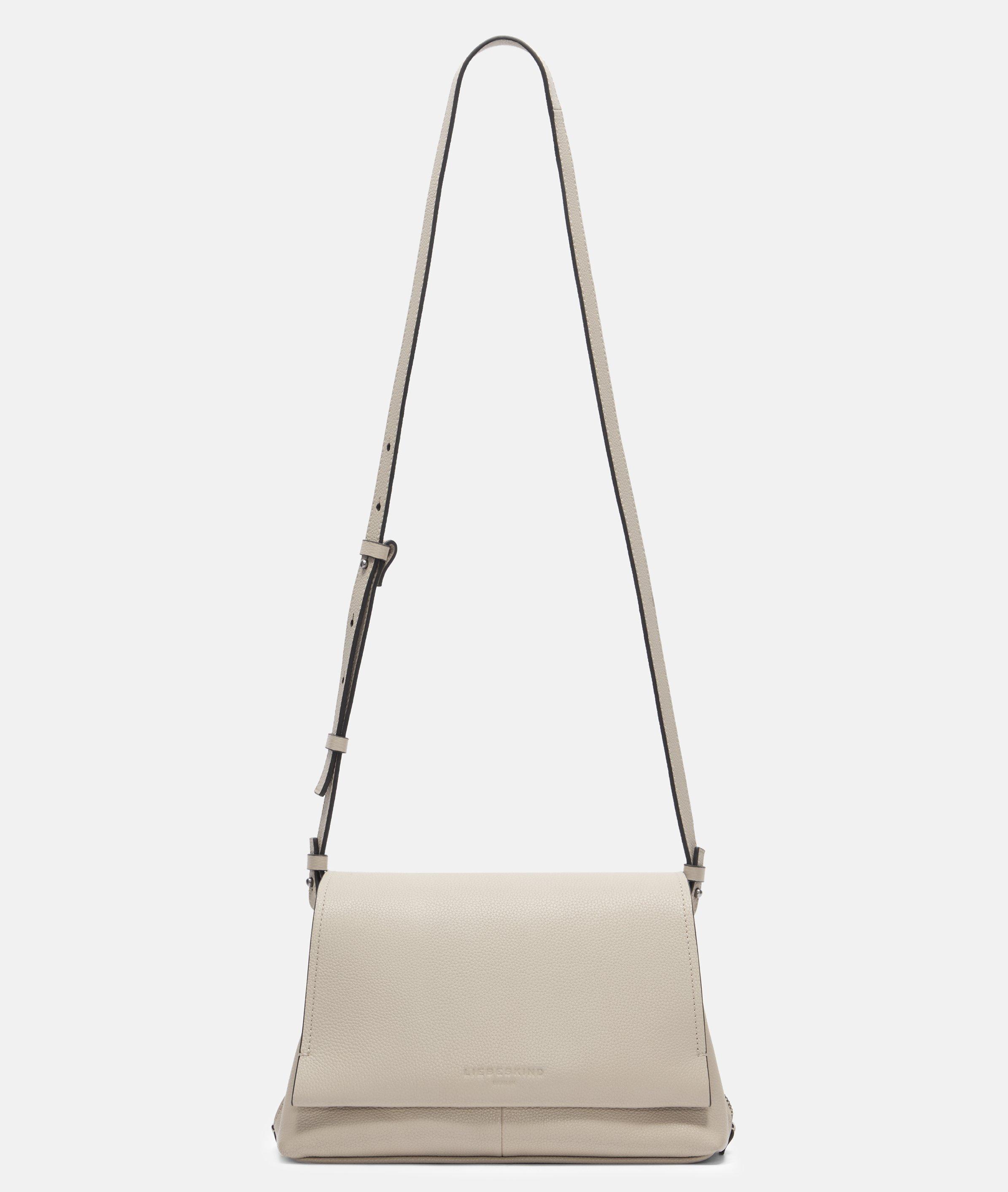 Hera II Crossbody M in beige, blau & schwarz